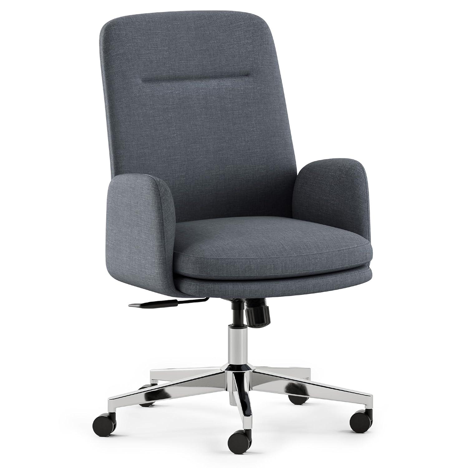 Overcast High Back Fabric Executive Swivel Office Chair