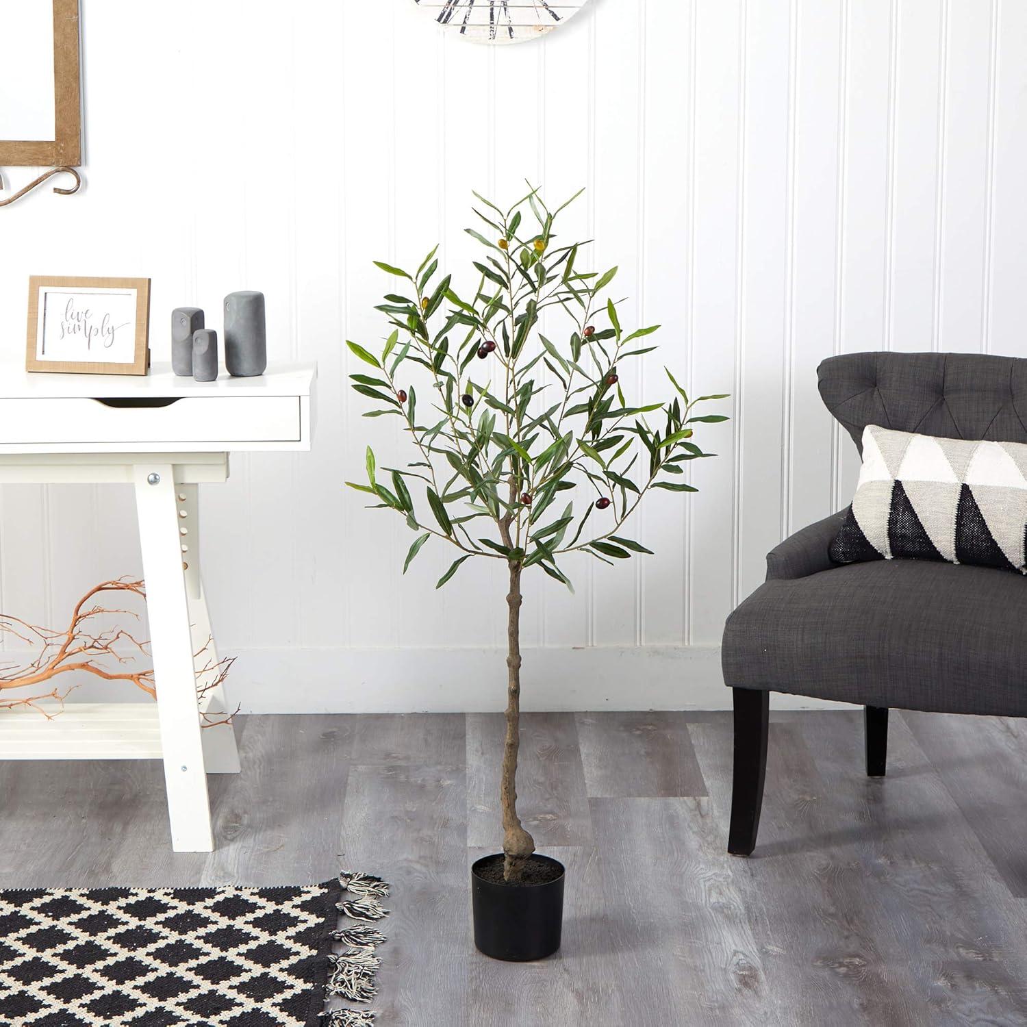 Nearly Natural 4’ Olive Artificial Tree