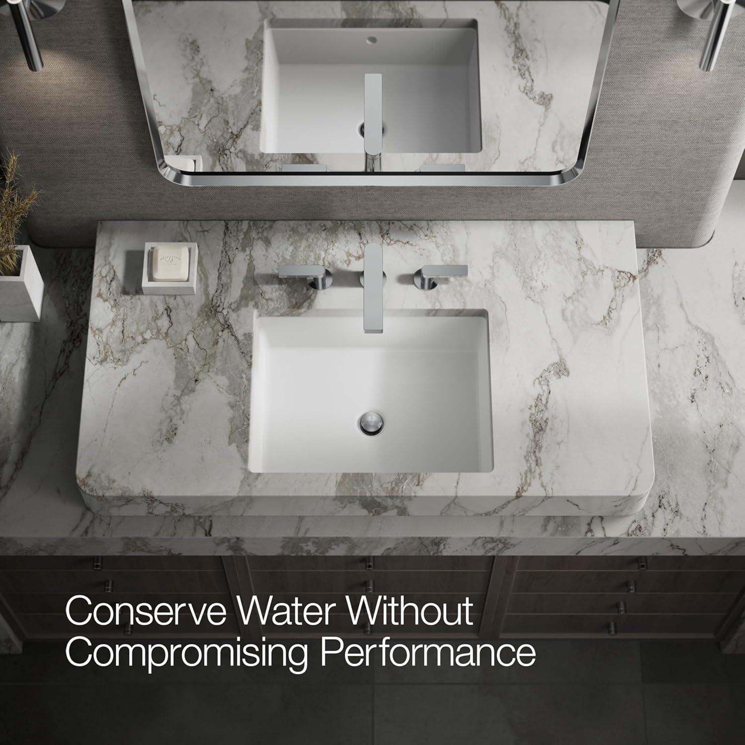 Composed® Widespread Bathroom Faucet with Drain Assembly