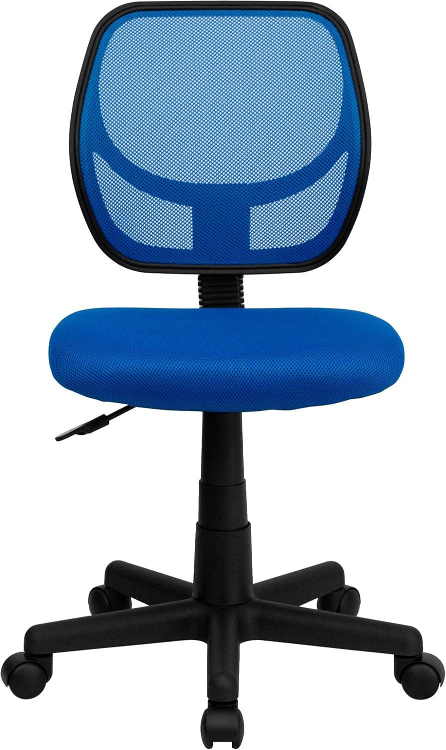 Flash Furniture Low Back Mesh Swivel Task Office Chair with Curved Square Back