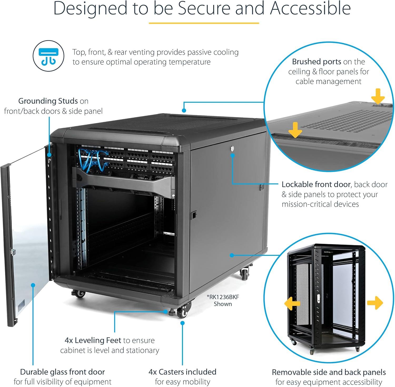 15U SERVER RACK CABINET