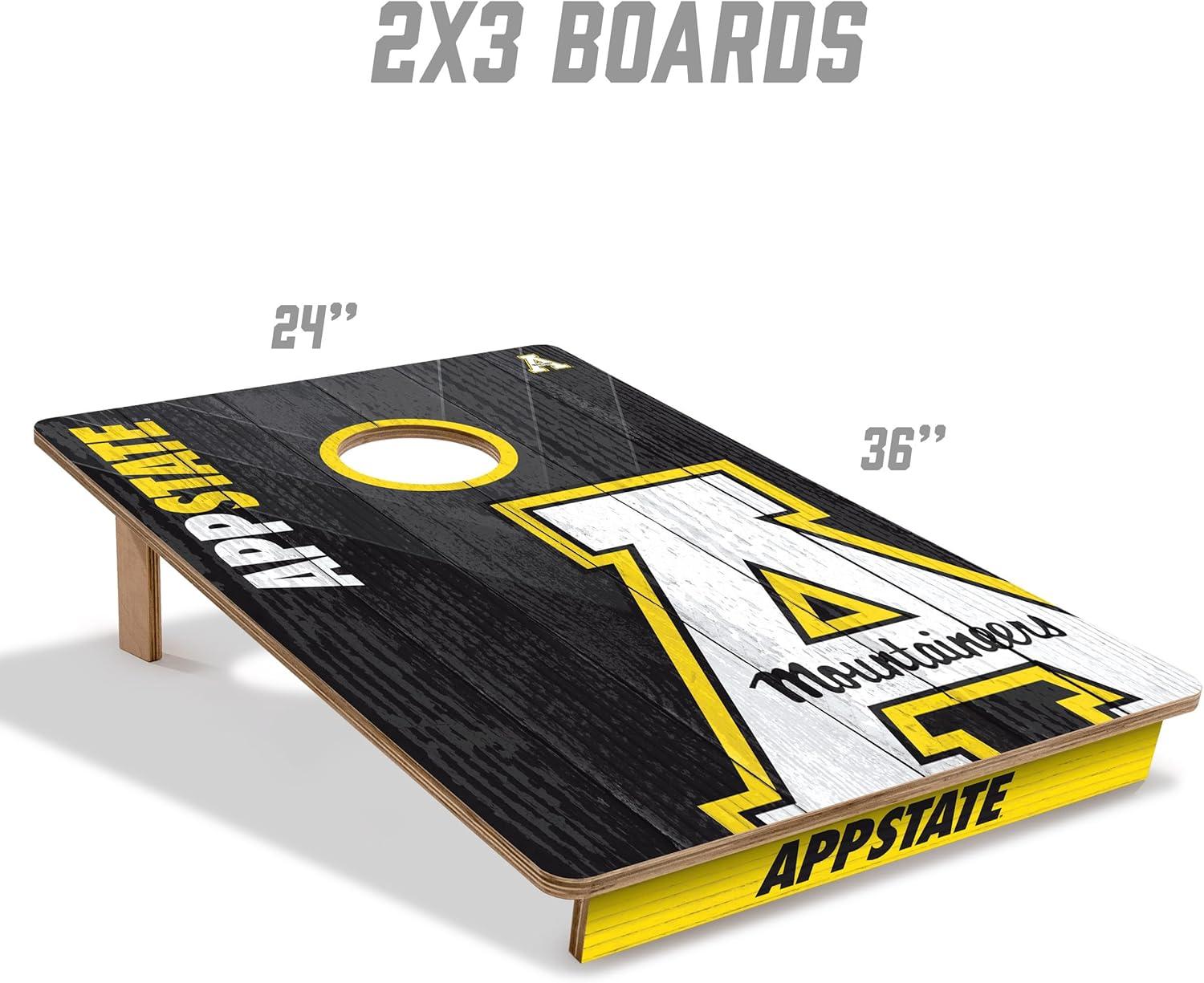 YouTheFan YouTheFan NCAA Professional Wood 2'x3' Cornhole Board w/ Logo Bags