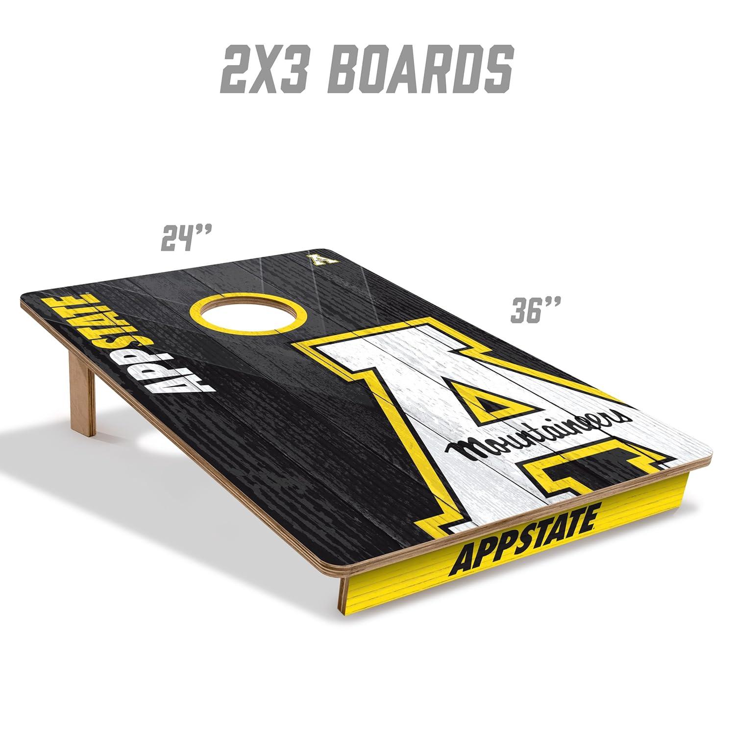 YouTheFan YouTheFan NCAA Professional Wood 2'x3' Cornhole Board w/ Logo Bags