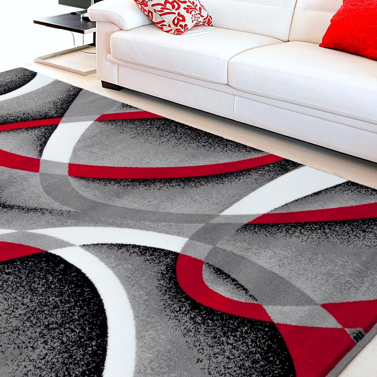 Luxe Weavers Modern Abstract Geometric Area Rug