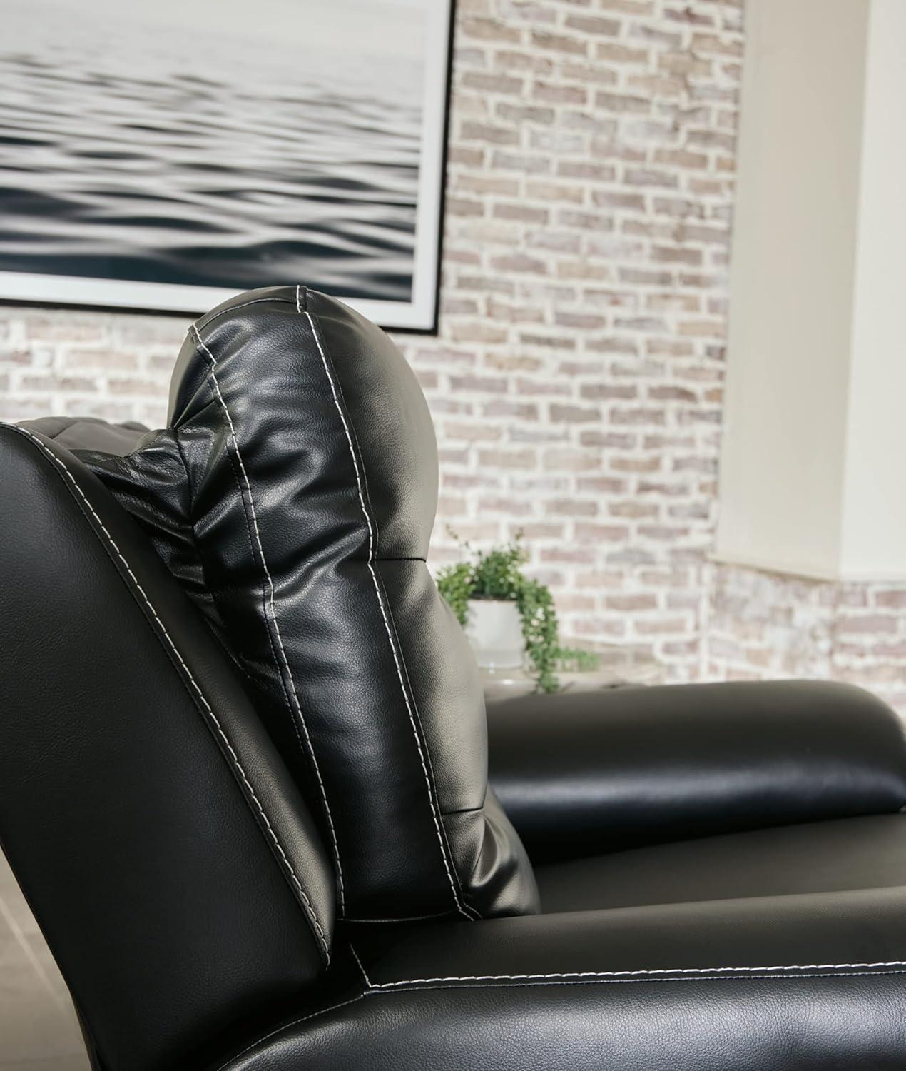 Suresh 90'' Faux Leather Power Reclining Sofa