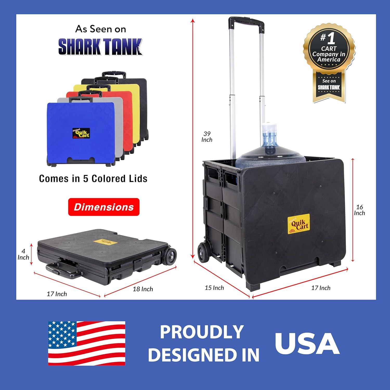 dbest products Quick Cart with Lid