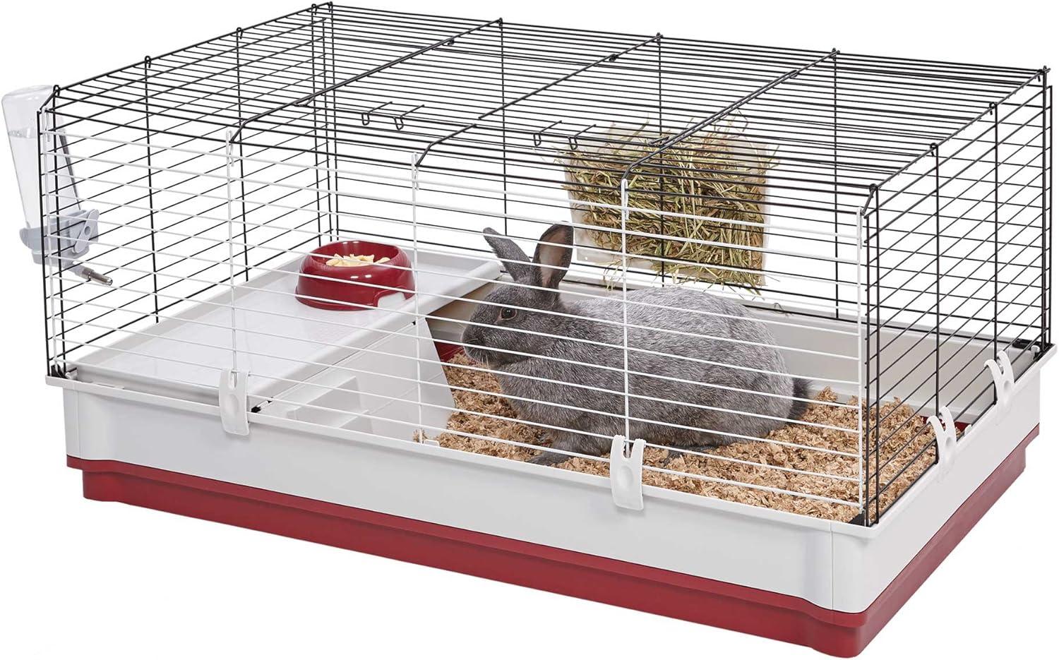 MidWest Homes for Pets Wabbitat Deluxe Rabbit Cage with Water Bottle