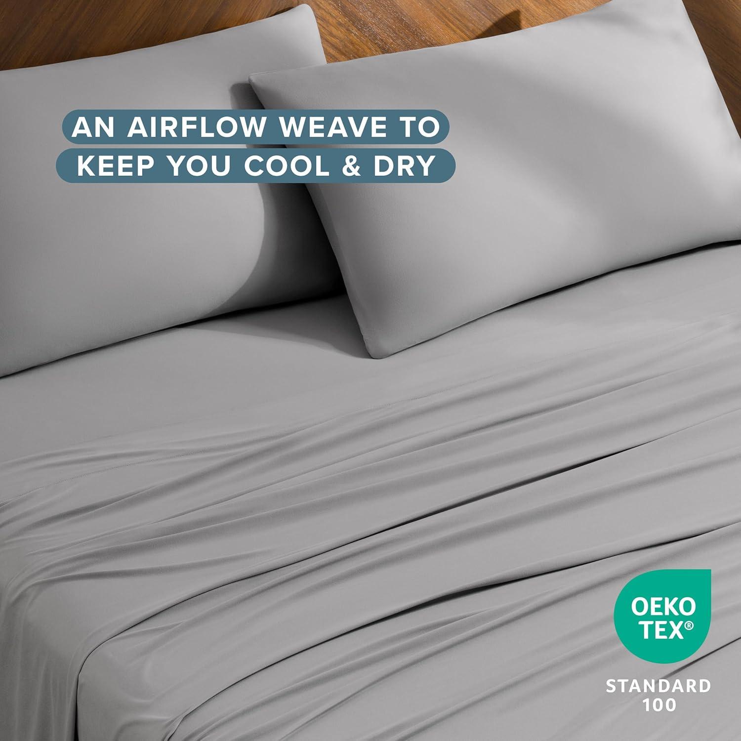 Bare Home Microfiber Stretch Sheet Set