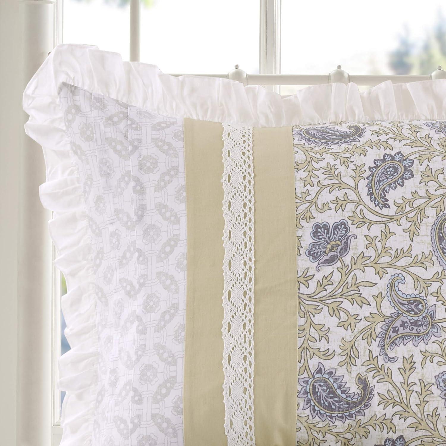 Madison Park Dawn 9 Piece Cotton Percale Comforter Set
