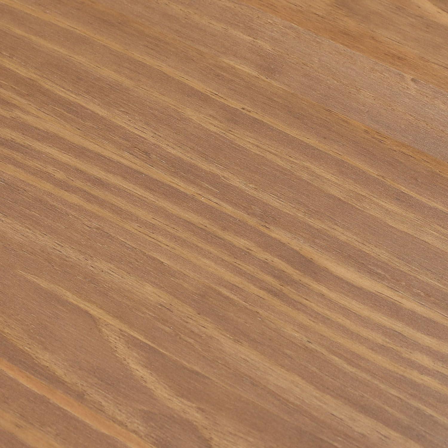 Plank+Beam Verso Round Dining Table, 47" Solid Wood Kitchen & Dining Room Table, Pecan
