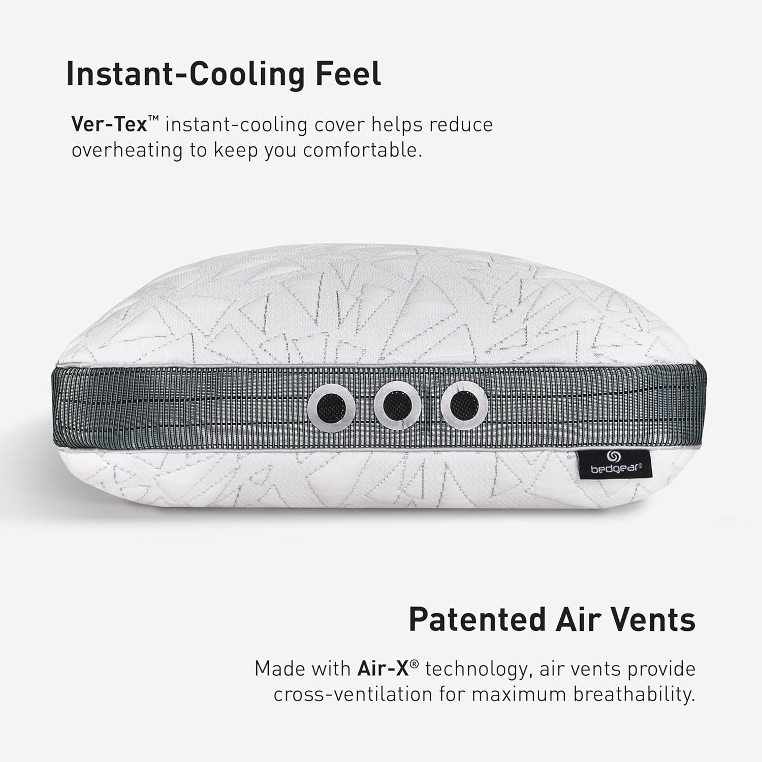 Storm King Medium Cooling Hypoallergenic Performance Pillow