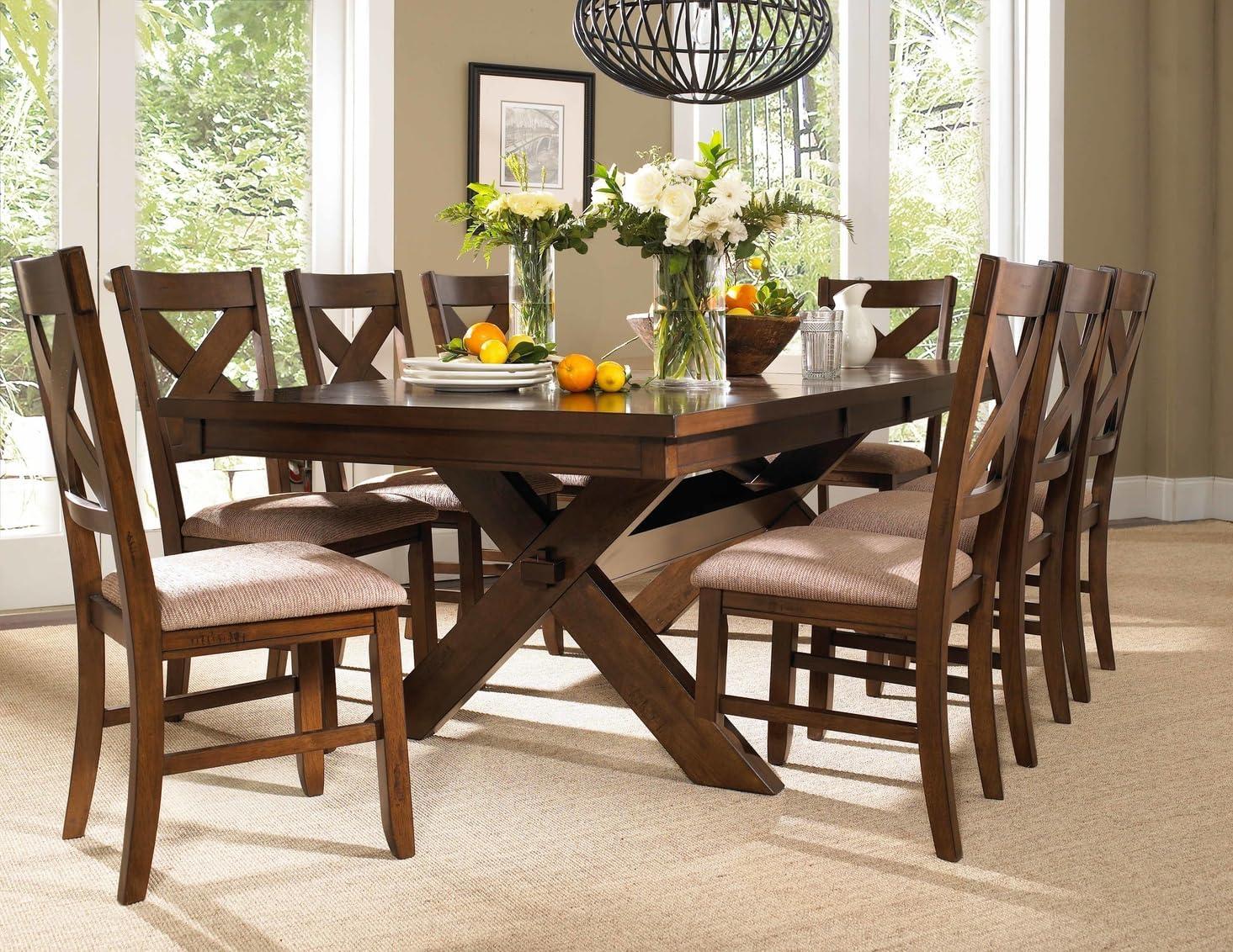 Kraven 9-Piece Wood Dining Set