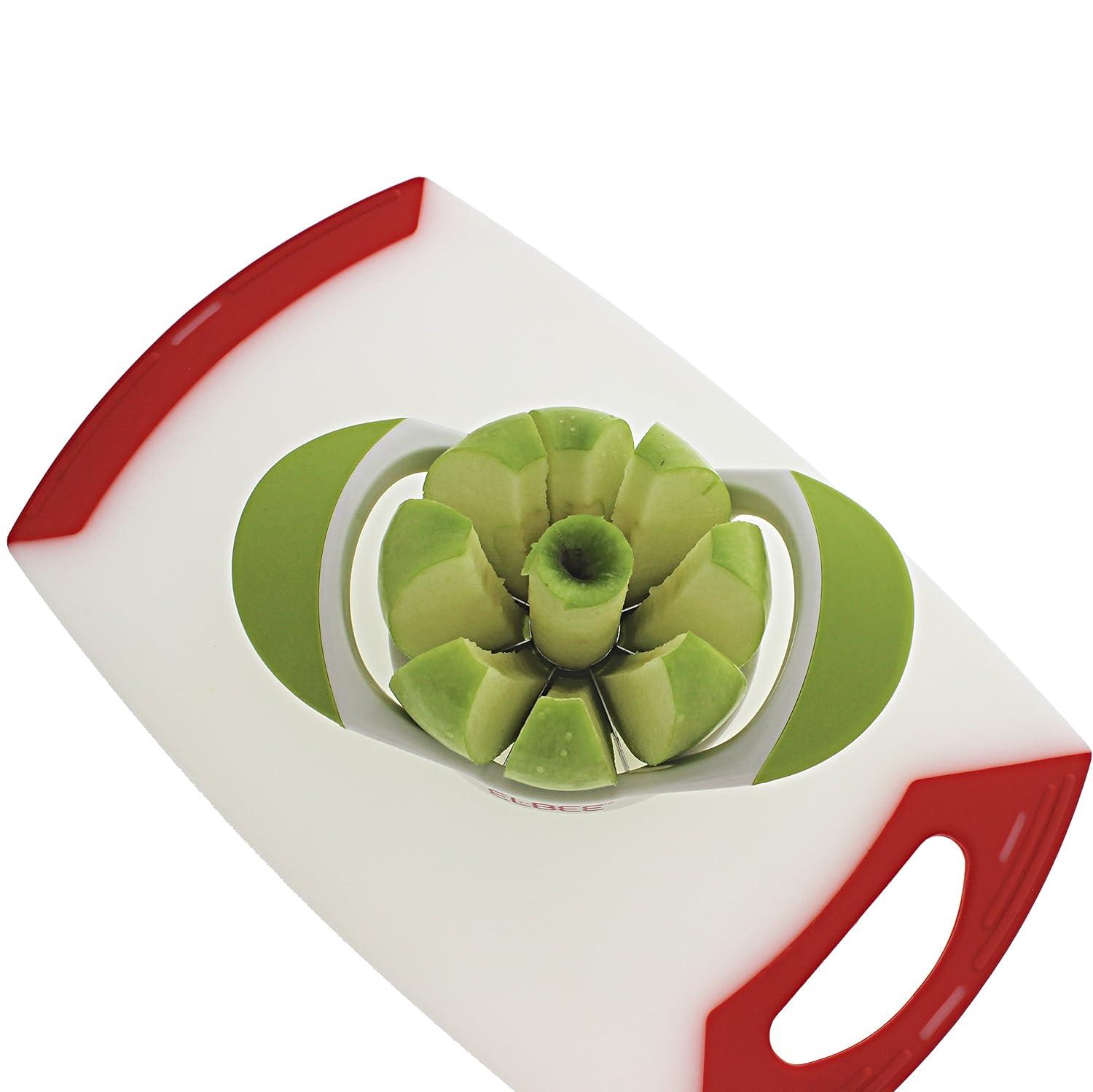 Elbee Home Elbee Home Stainless Steel Blade Apple Corer and Grip Slicer