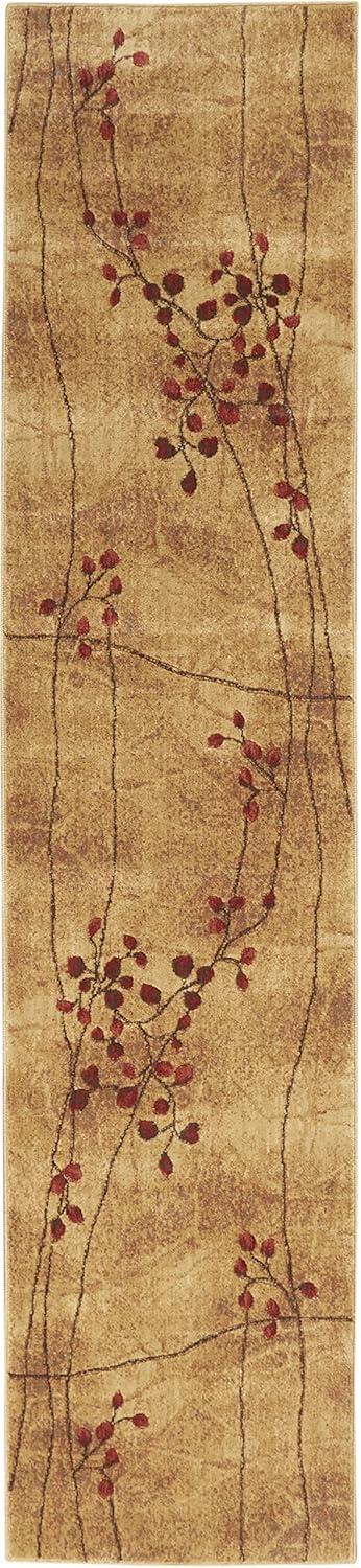 Nourison Somerset Nature Latte 2'3" x 10' Area Rug, (2x10)