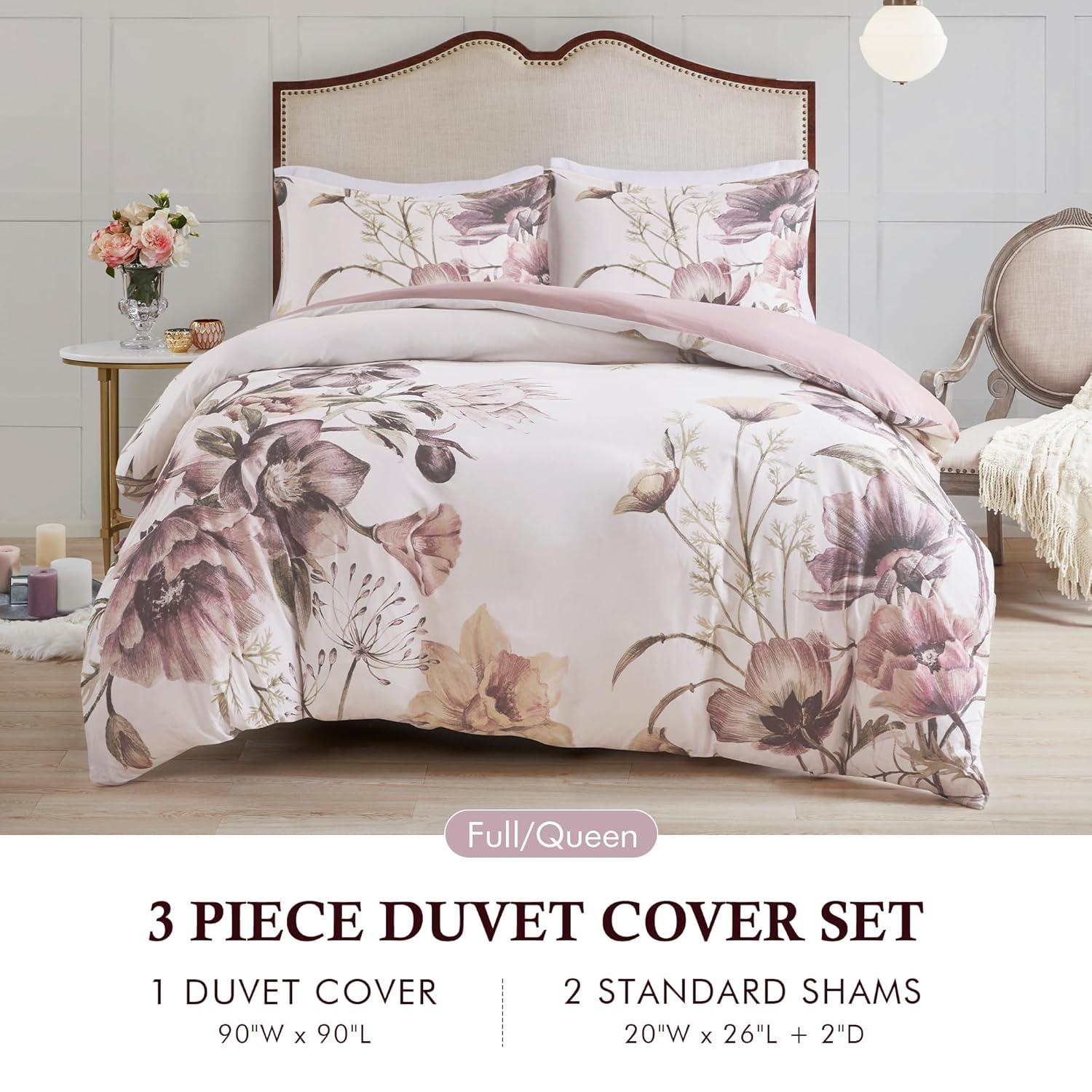 Madison Park Cassandra 3 Piece Cotton Duvet Cover Set & Reviews | Wayfair