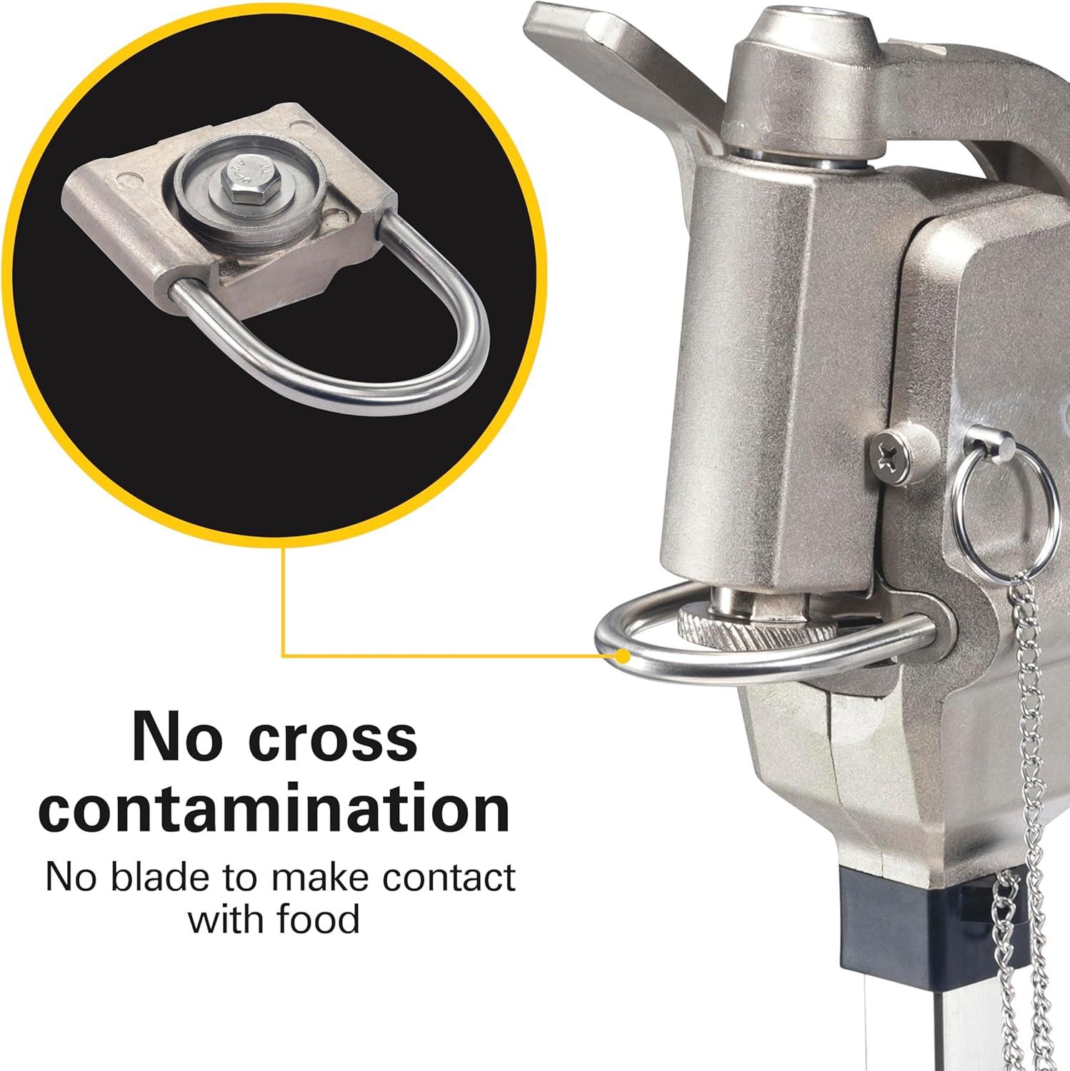 Stainless Steel Commercial Side-Cut Manual Can Opener