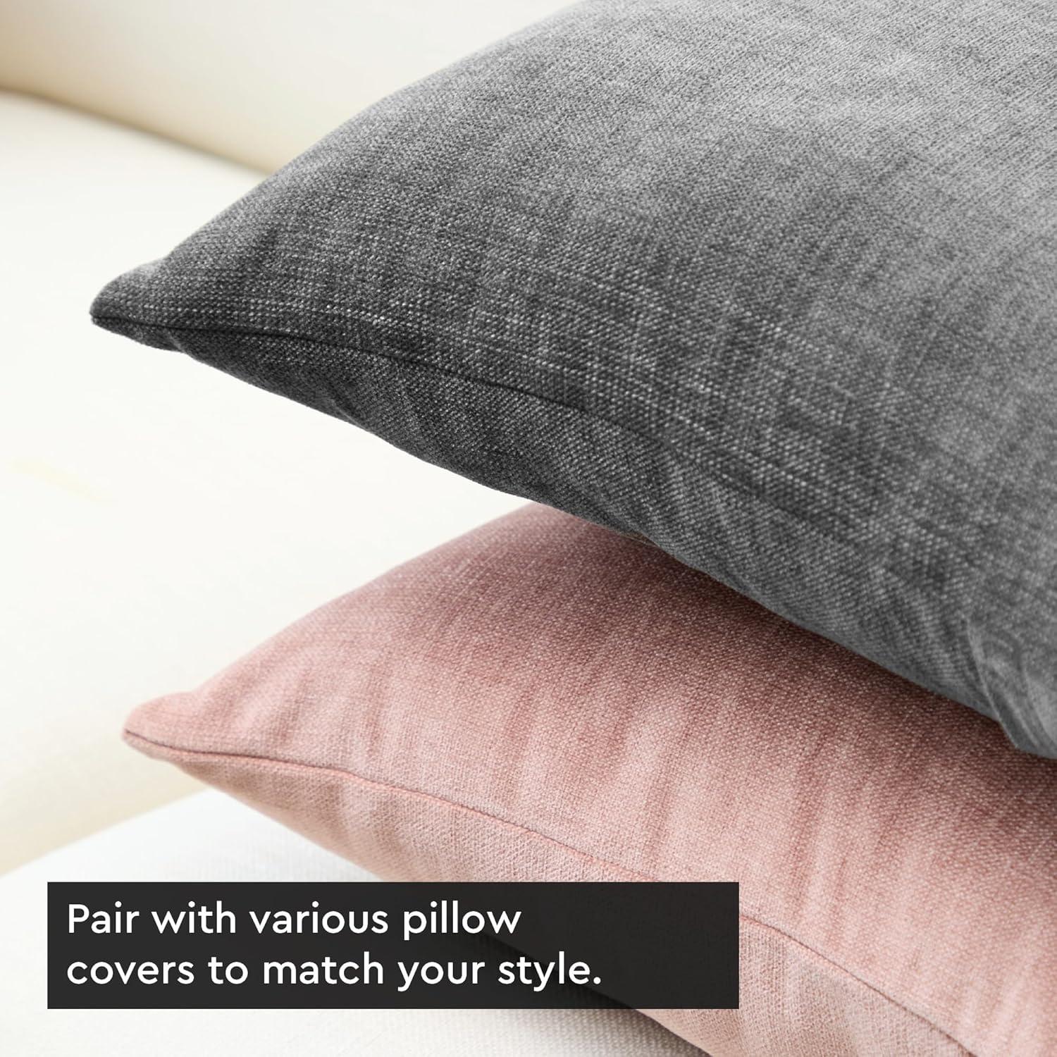 Topfinel Square Chenille Pillow Cover (Set of 2)