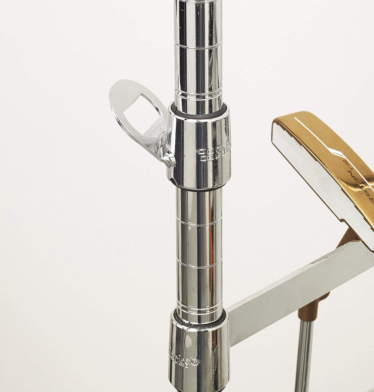 MonsterRax Standard Golf Storage Rack for 2 Large Golf Bags and Golf Accessories