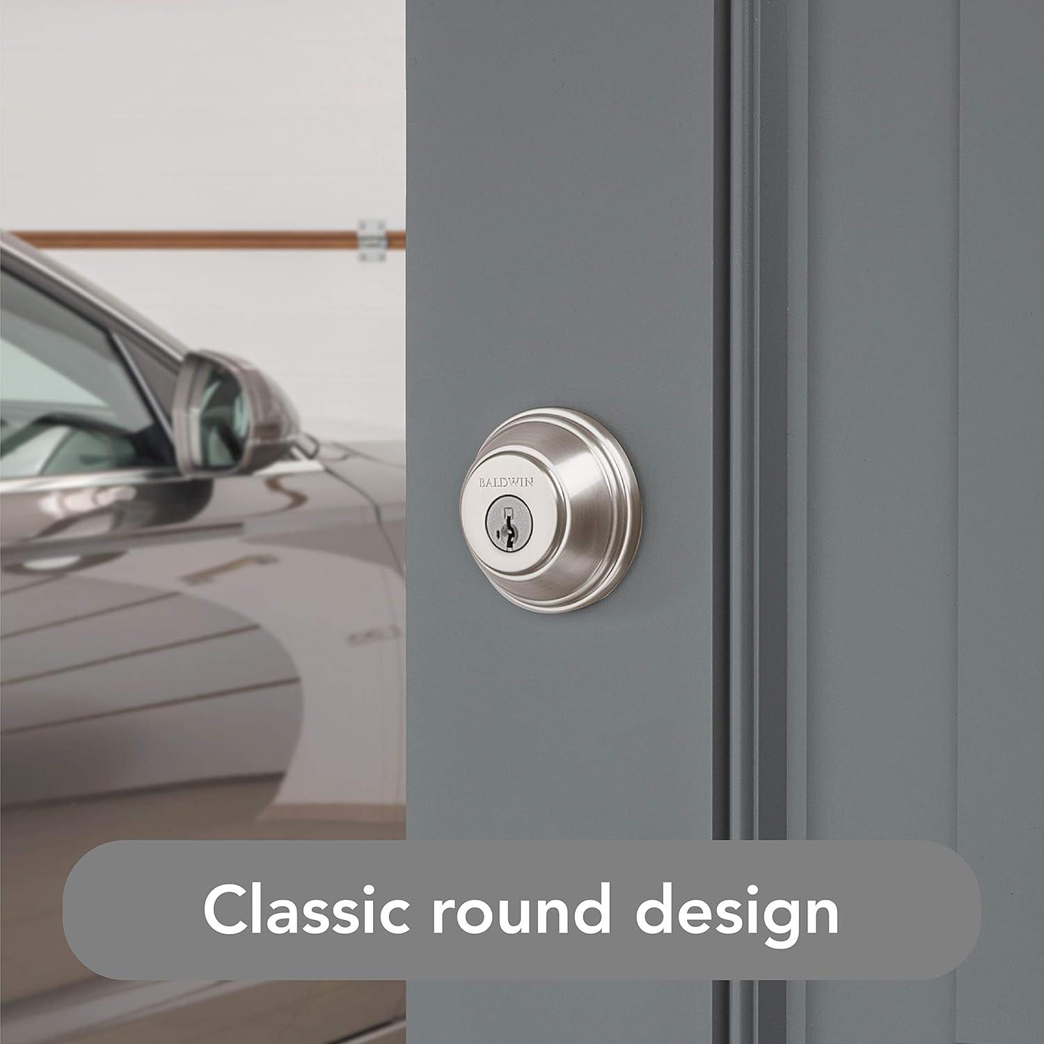 Prestige 385 Round Double Cylinder Deadbolt with SmartKey