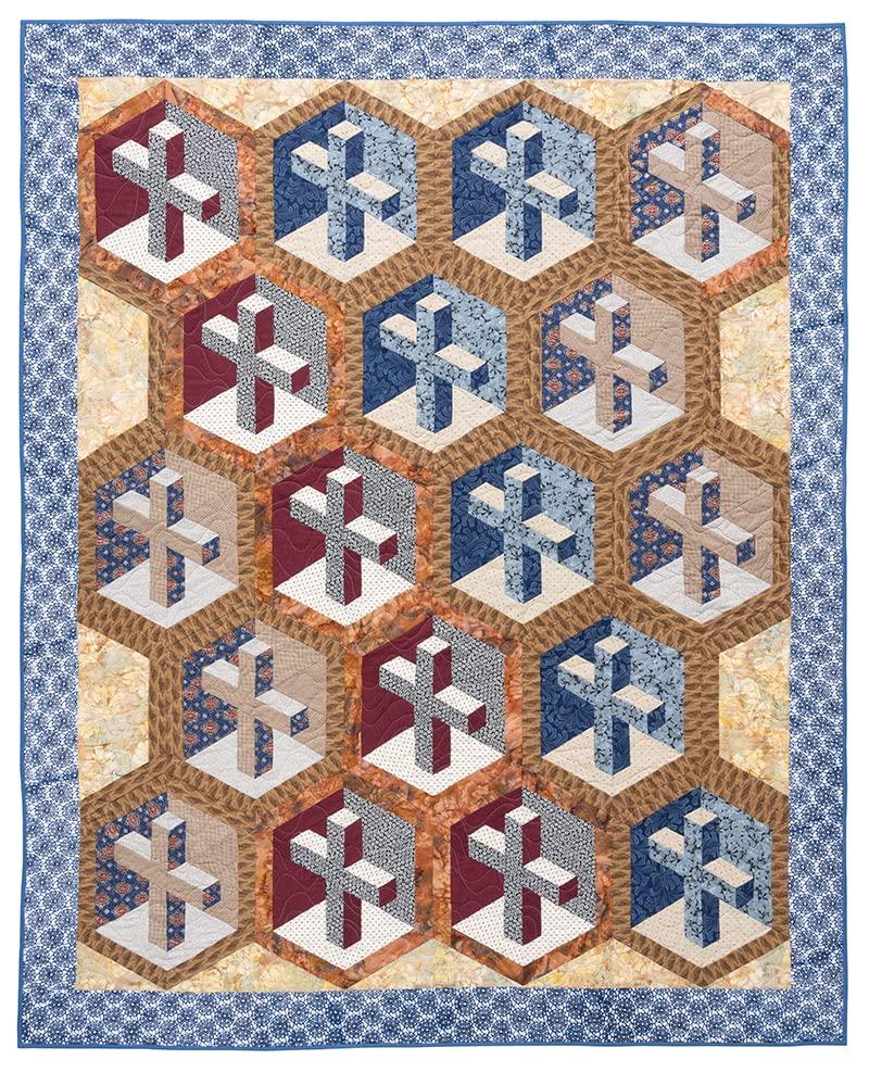 Quilts of Praise: 9 Projects with 3D Cross and Church Blocks