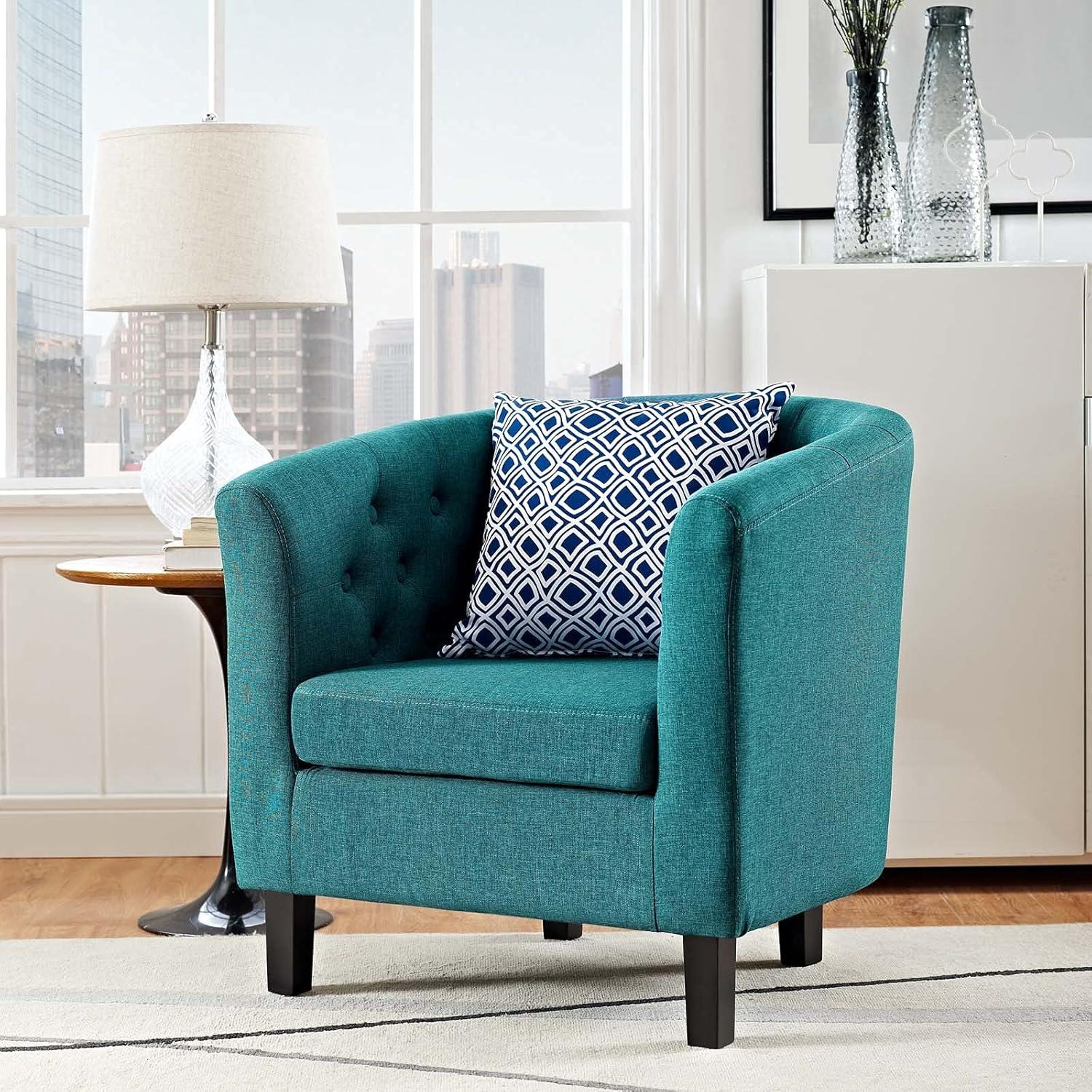 Modern Contemporary Urban Design Living Lounge Room Armchair, Blue, Fabric