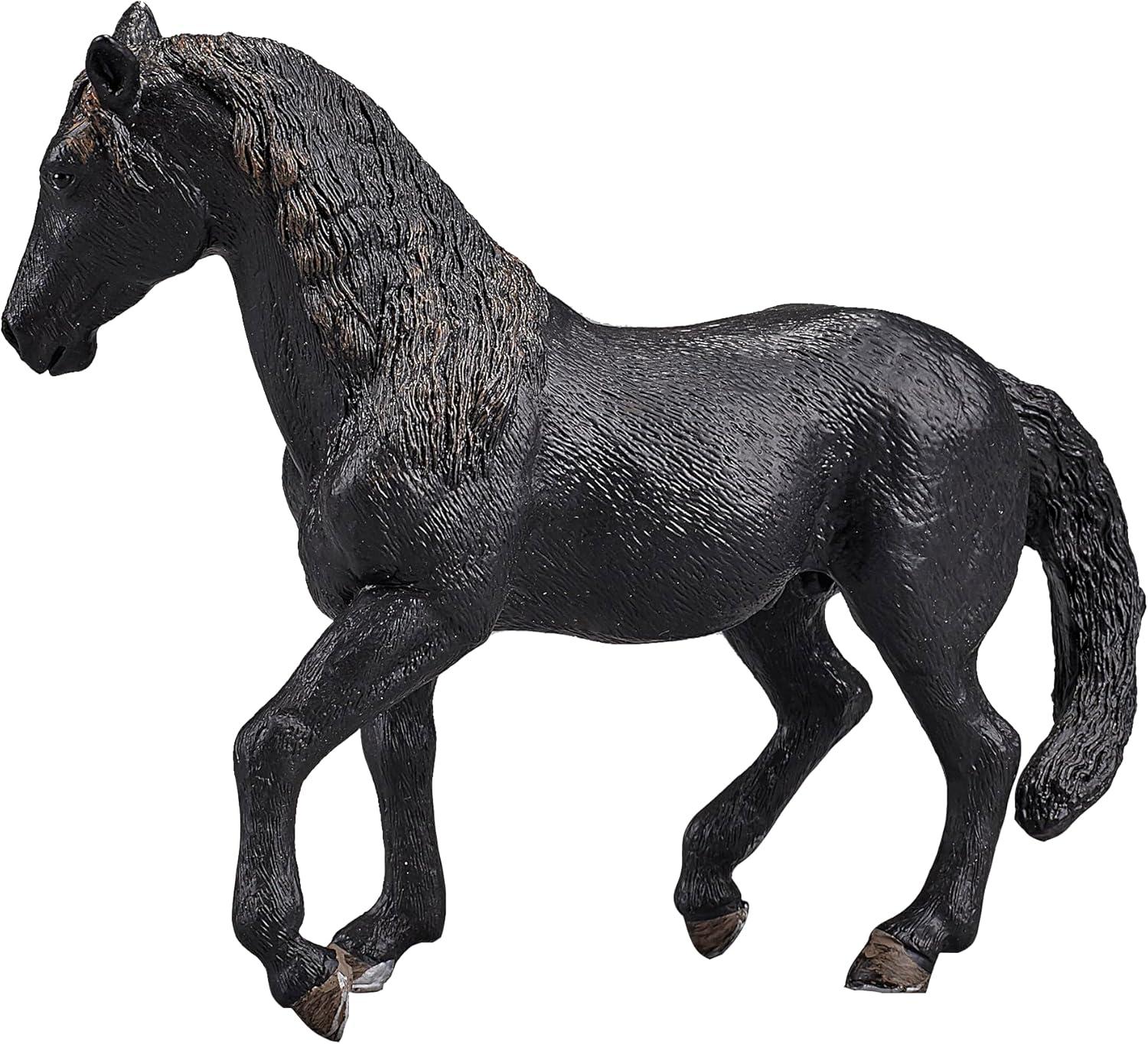 MOJO - Realistic Horse Figurine, Andalusian Black