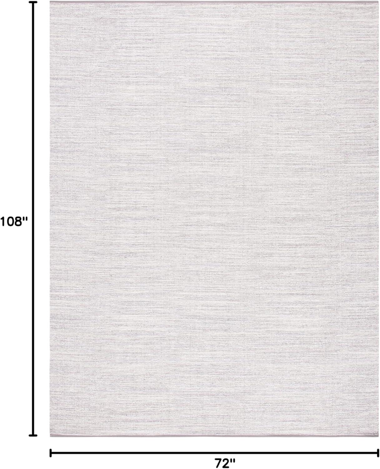 Montauk MTK250 Hand Woven, Flat Weave Indoor Area Rug - Silver - 6'x9' - Safavieh