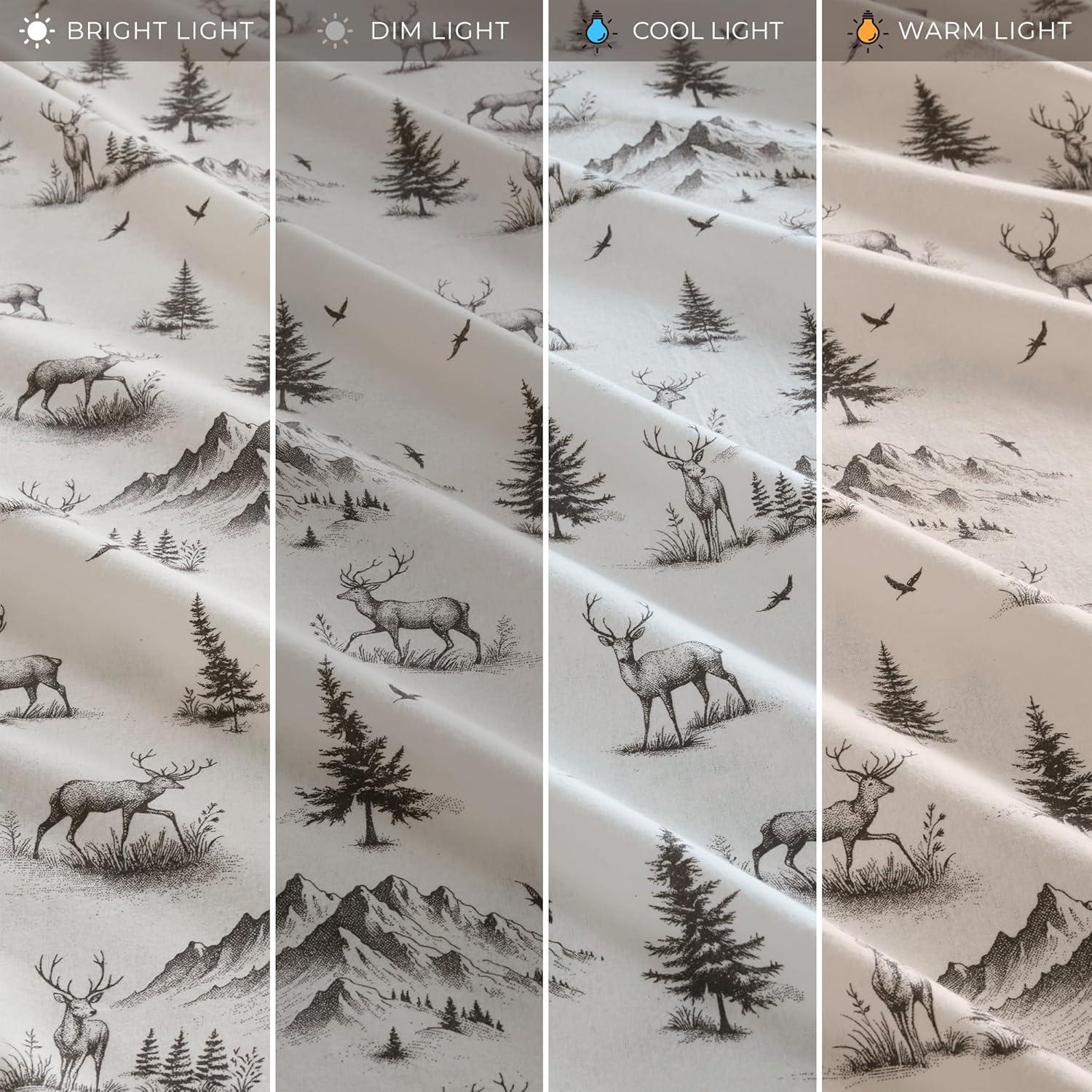 Woolrich 100% Cotton Flannel Sheet Set