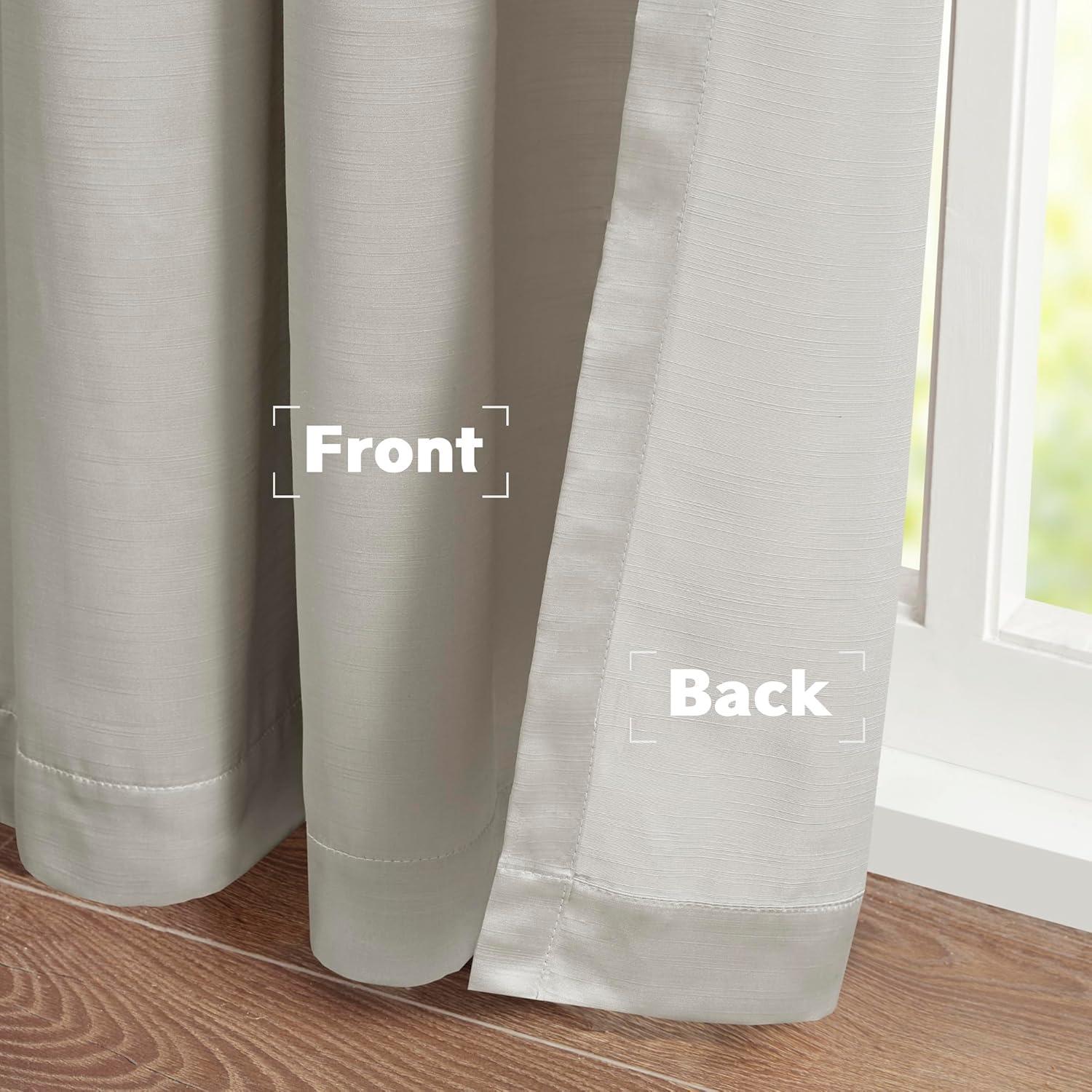 Croscill Avignon Pleat Curtain Panel with Tieback (Single) in White 52x84"