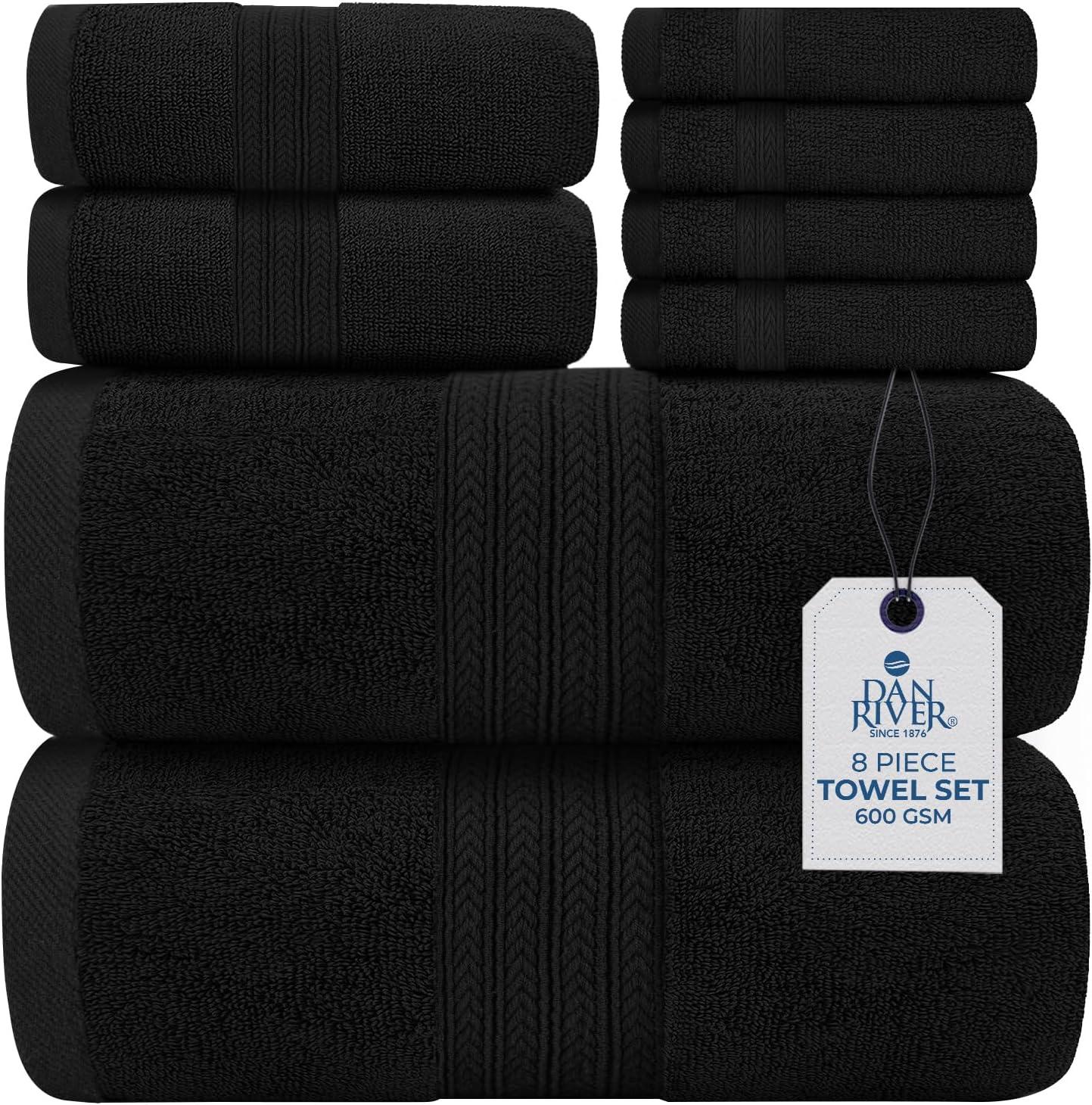 Madison Park Signature 800GSM Ultra-Soft 100% Cotton Absorbent Towel Set