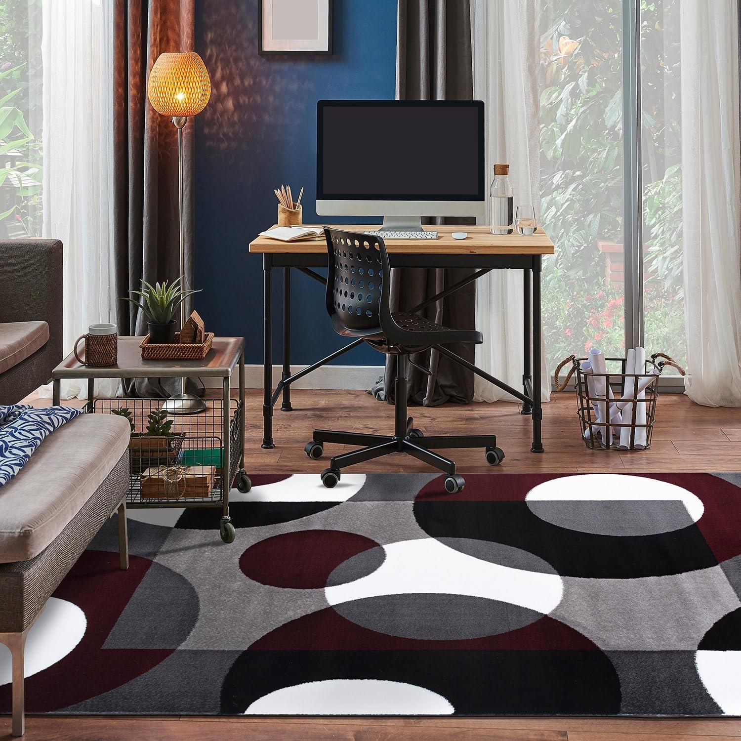 World Rug Gallery Modern Geometric Area Rug