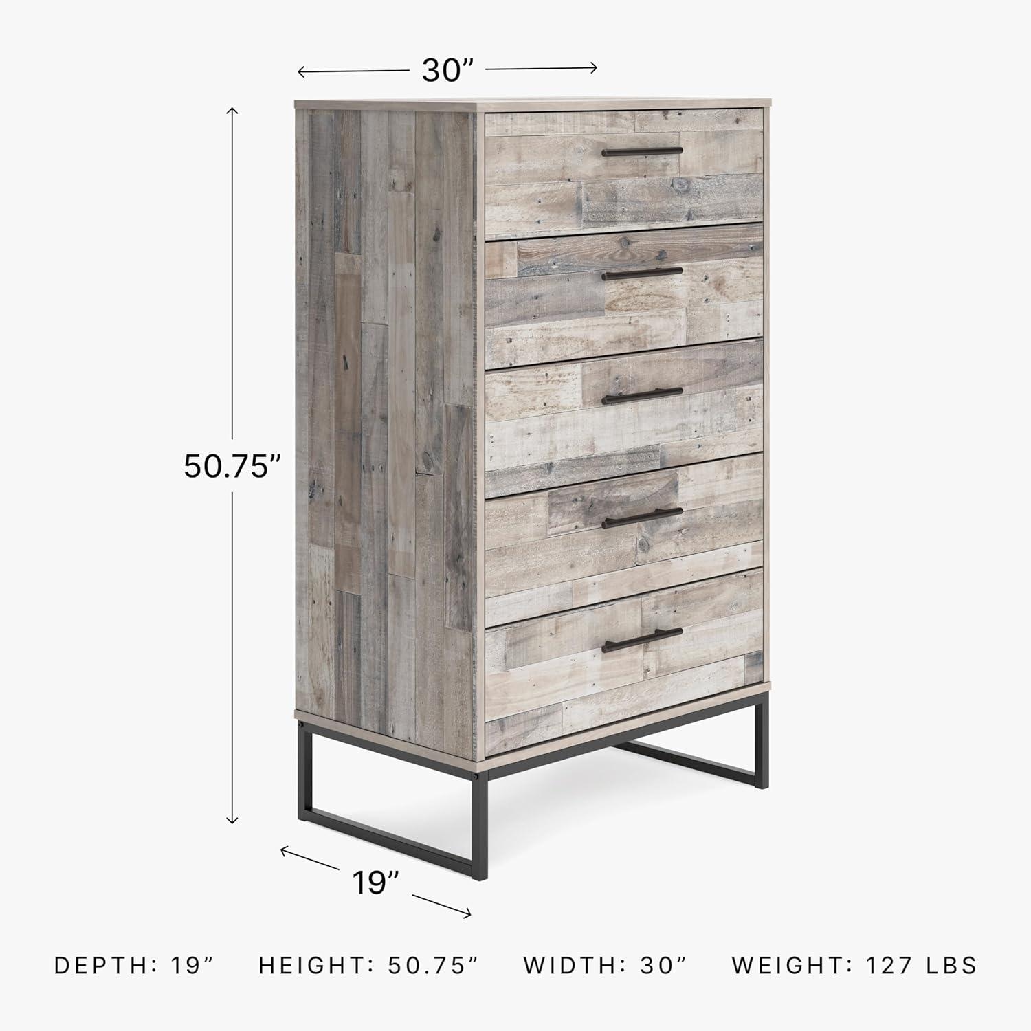 Neilsville 5 Drawer 29.88" W Chest