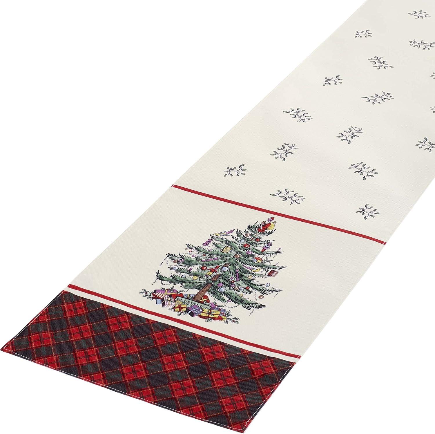 Christmas Tree Floral Tablecloth