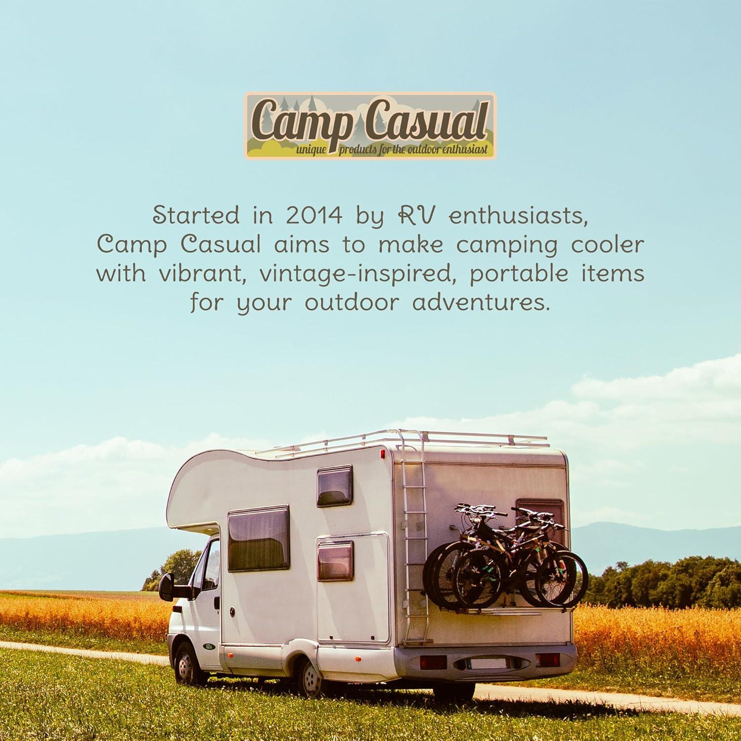 Camp Casual CC010SSB Scenic Sunset Folding Picnic Basket