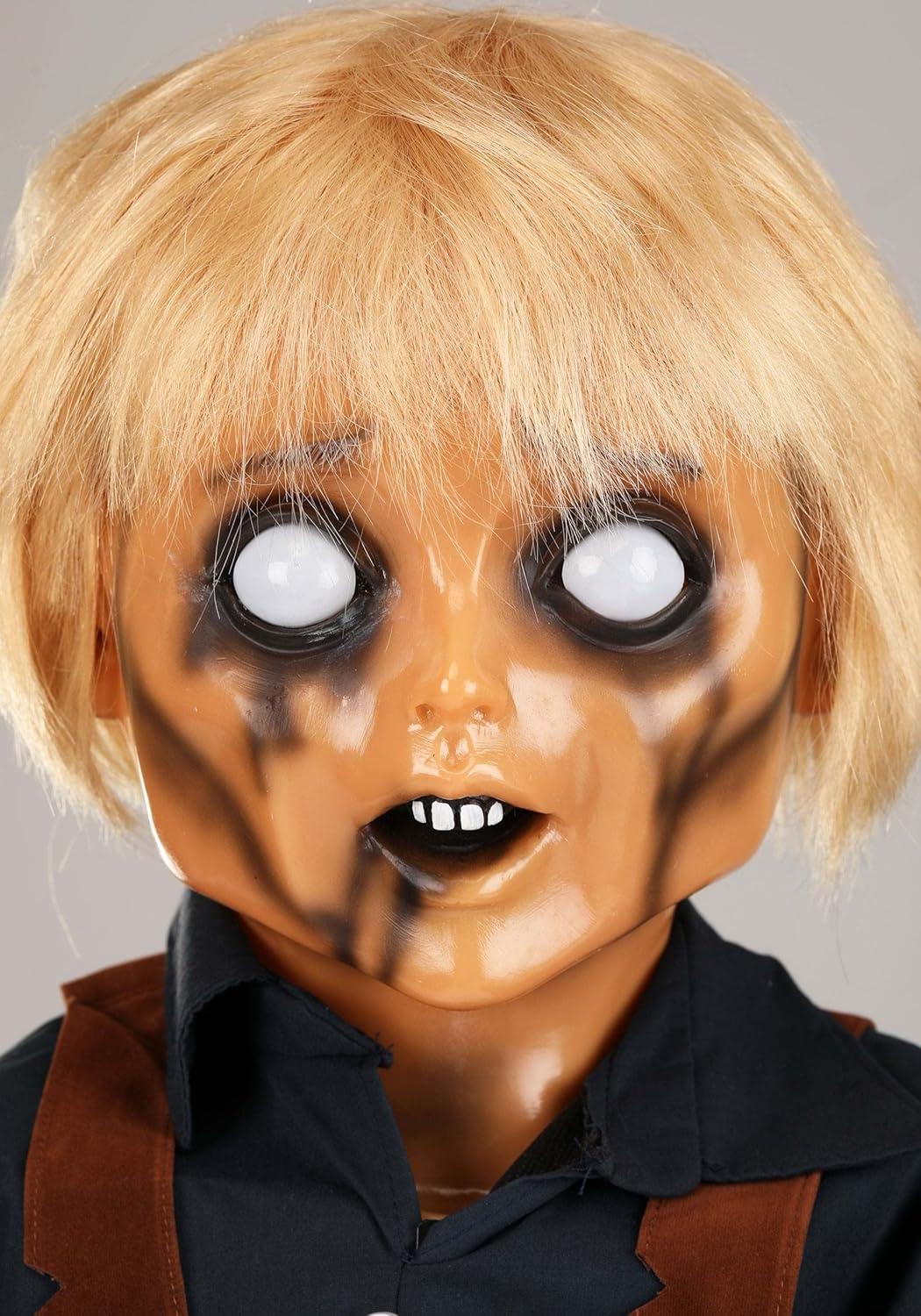 Creepy Twin Boys Animatronic Decoration