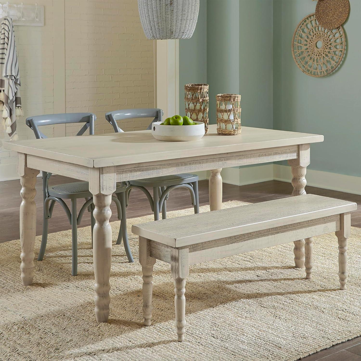 Valerie Pine Solid Wood Dining Table