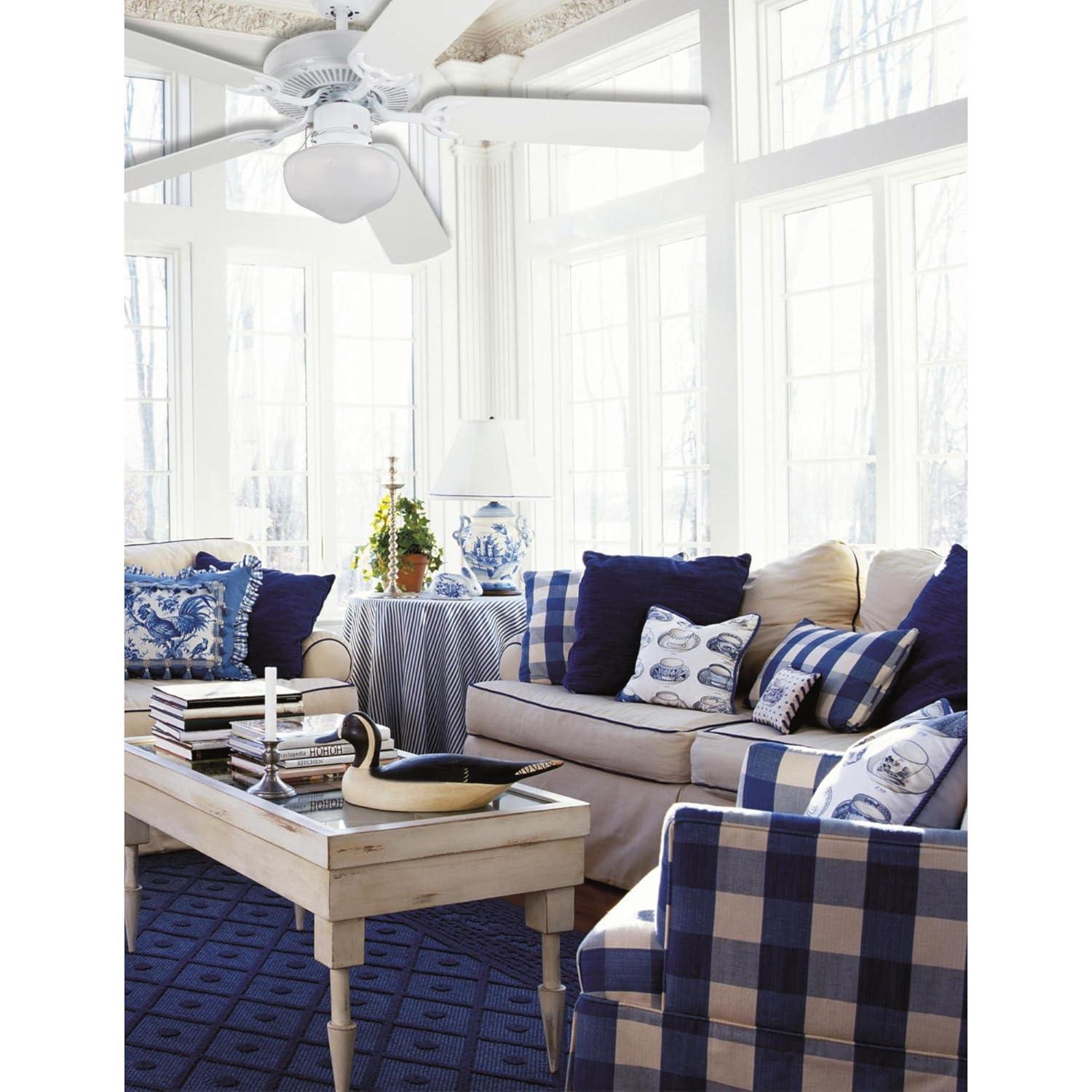 Westinghouse Lighting 8.25'' 1 - Light Schoohouse Ceiling Fan Light Kit