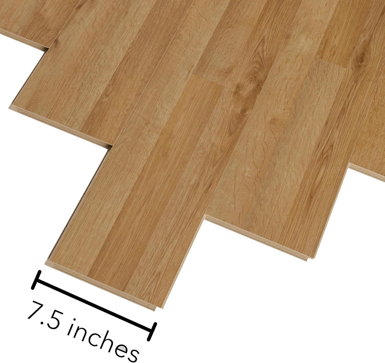 Blonde Red Oak Look Laminate Flooring Planks