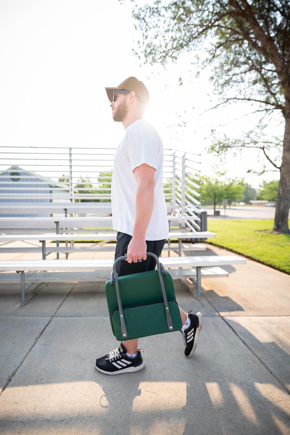 Stansport Steel Frame Foldable Coliseum Seat - Green