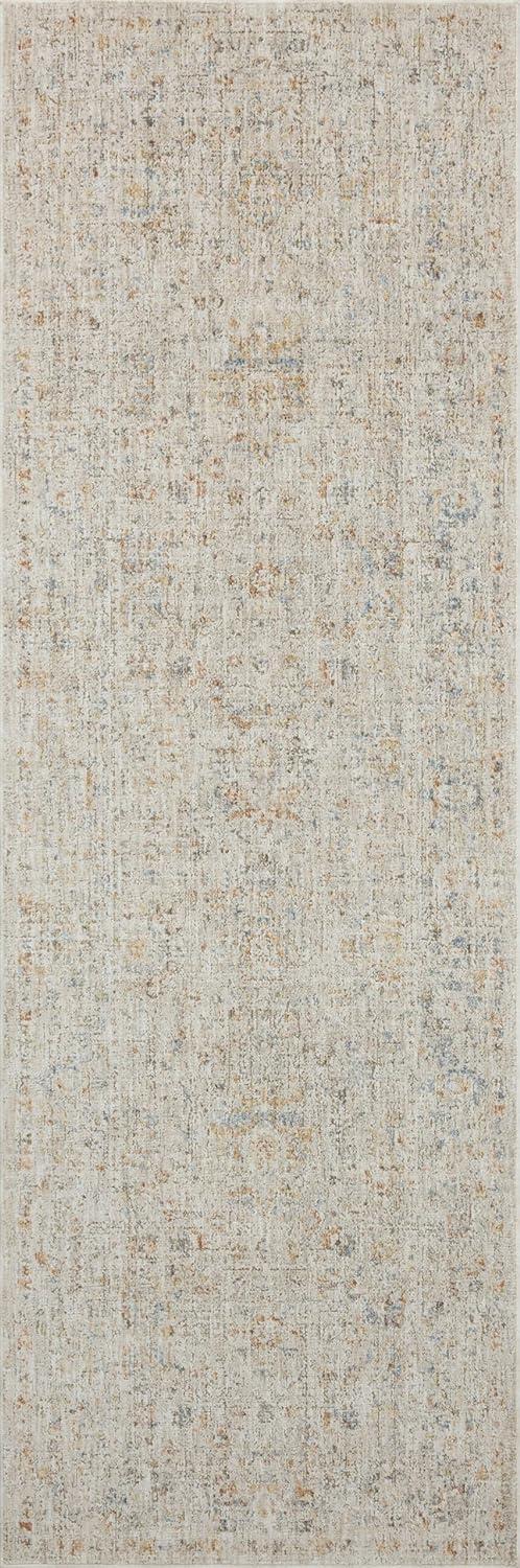 Honora Bone and Multicolor Rectangular Accent Rug