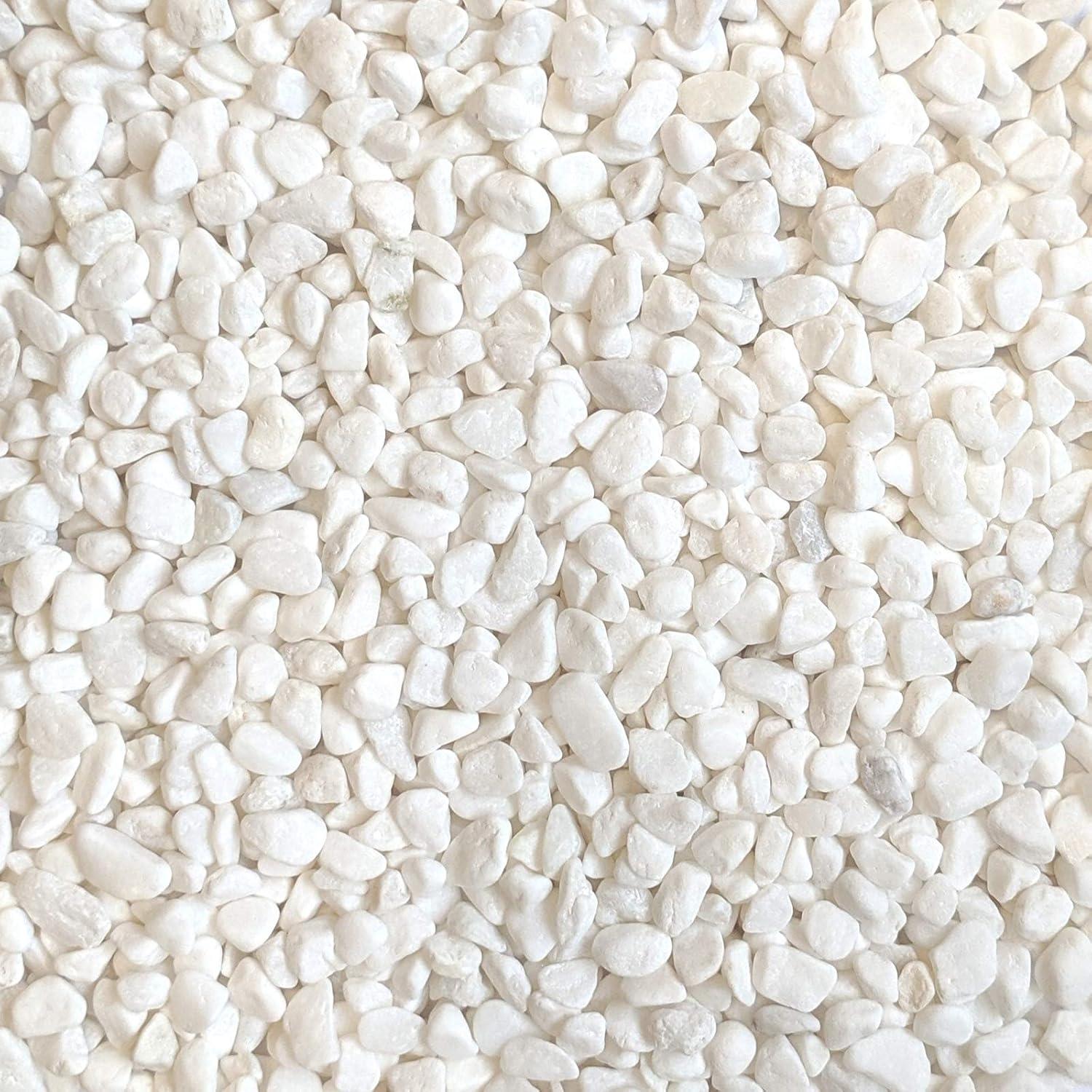 0.125 cu. ft. White Small Gravel Decorative Landscape Rocks