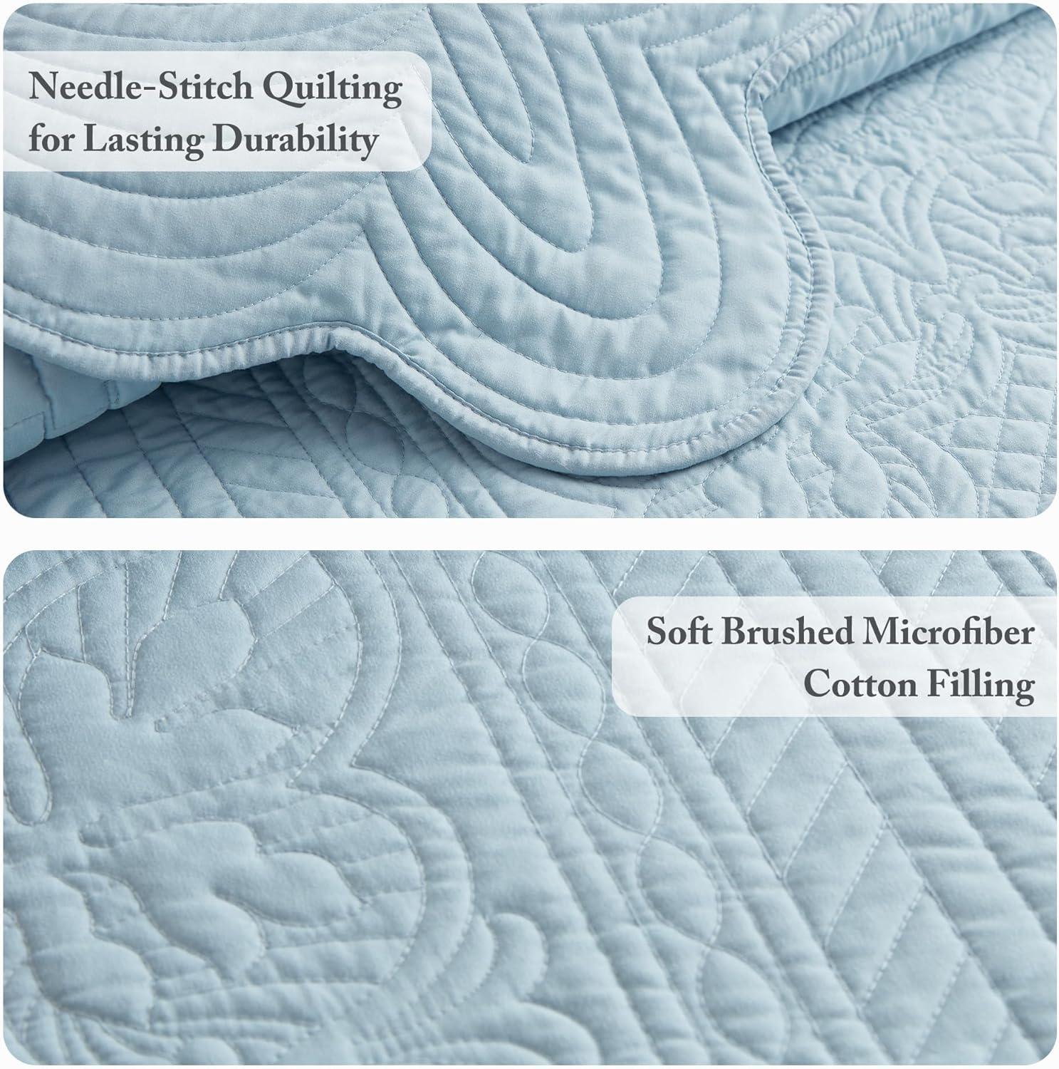 Tuscany Scalloped Edge Quilt Set