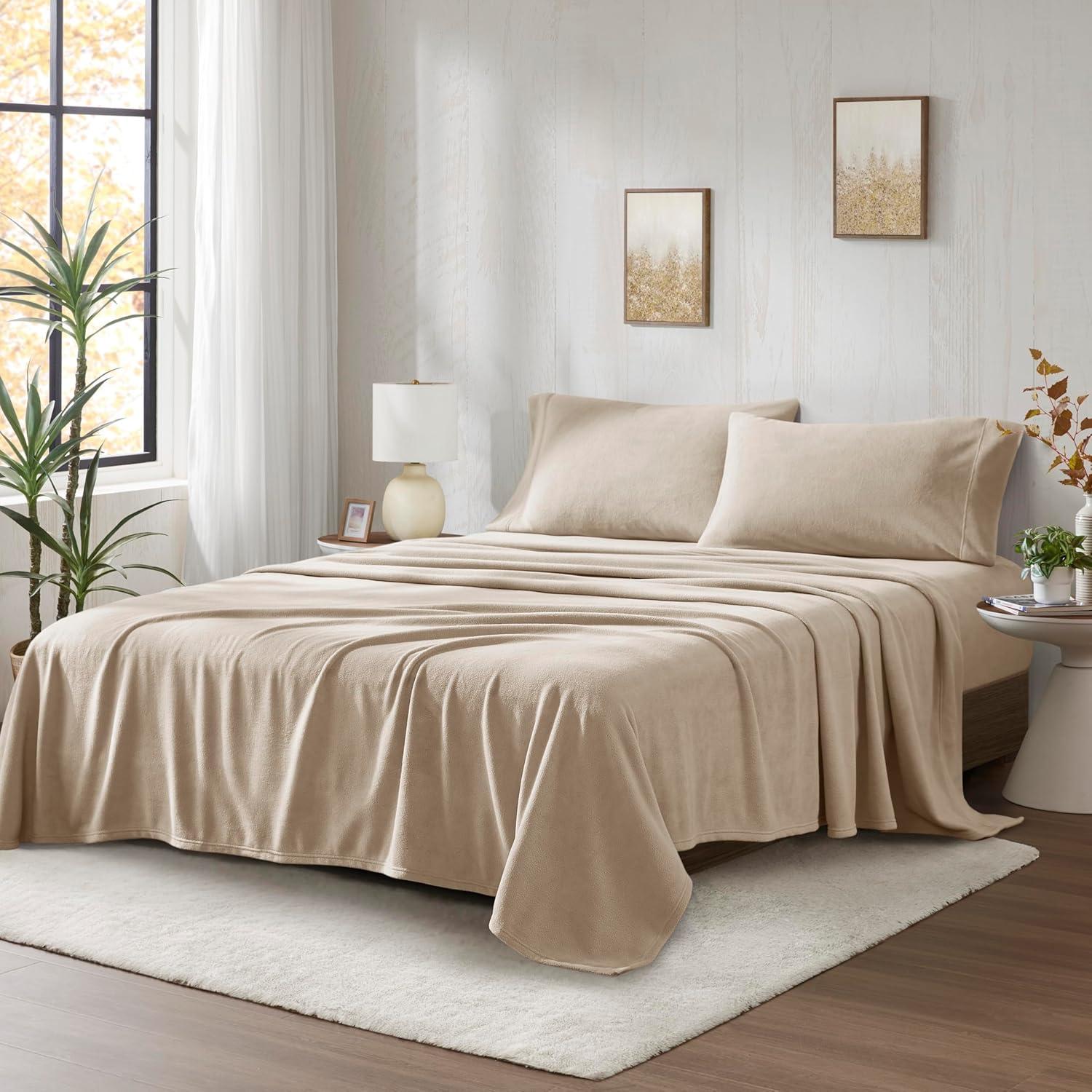 Madison Park Micro Fleece Sheet Set