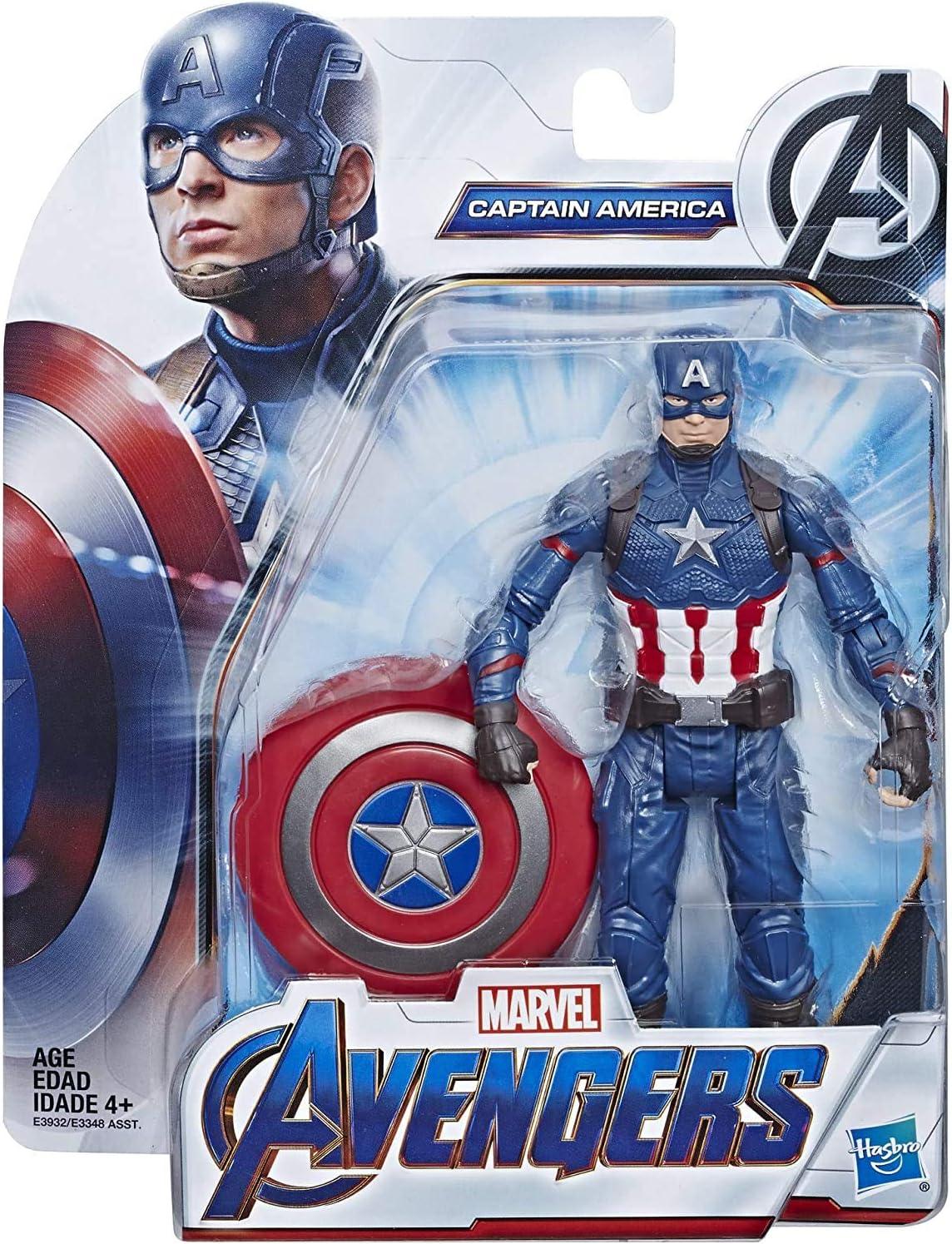 Marvel Avengers Captain America 6-Inch-Scale Super Hero Action Figure