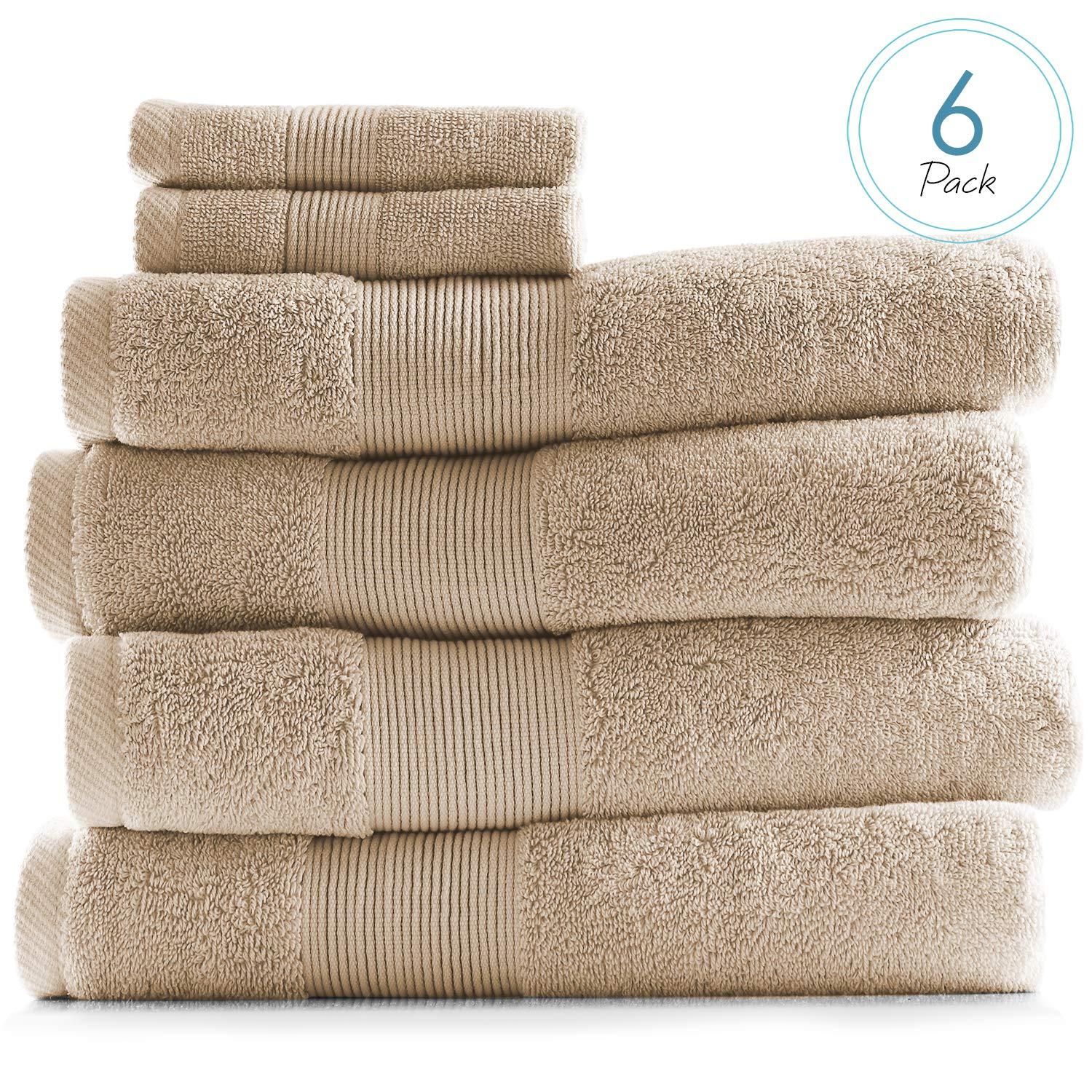 Hearth & Harbor Hearth & Harbor 4-Piece 100% Cotton Mats and Towel Set