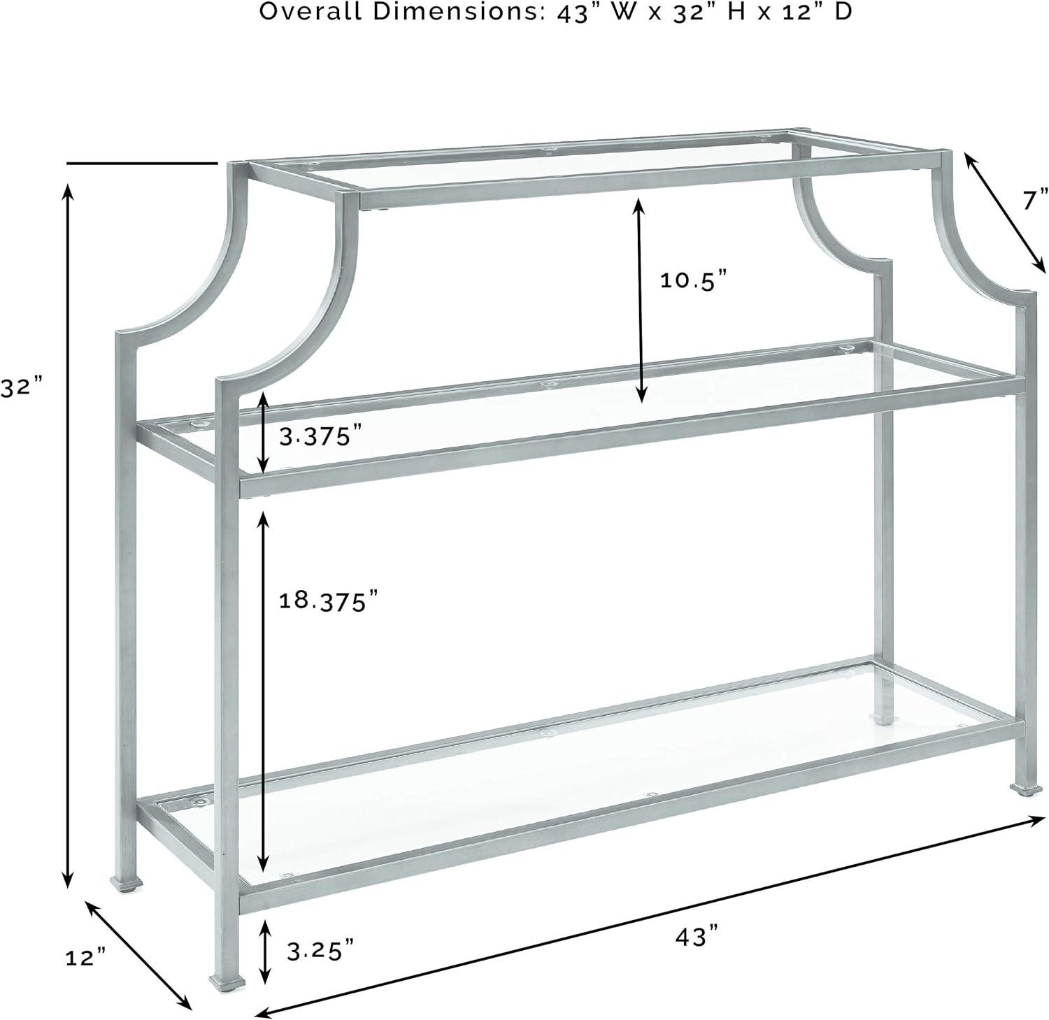 Aimee Console Table Oil Rubbed Bronze - Crosley