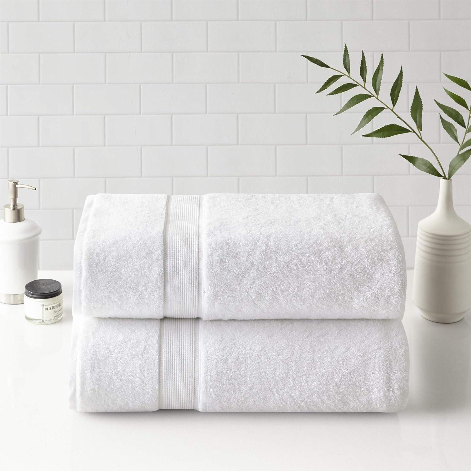 800GSM 100% Cotton Bath Sheet 2 Piece Set