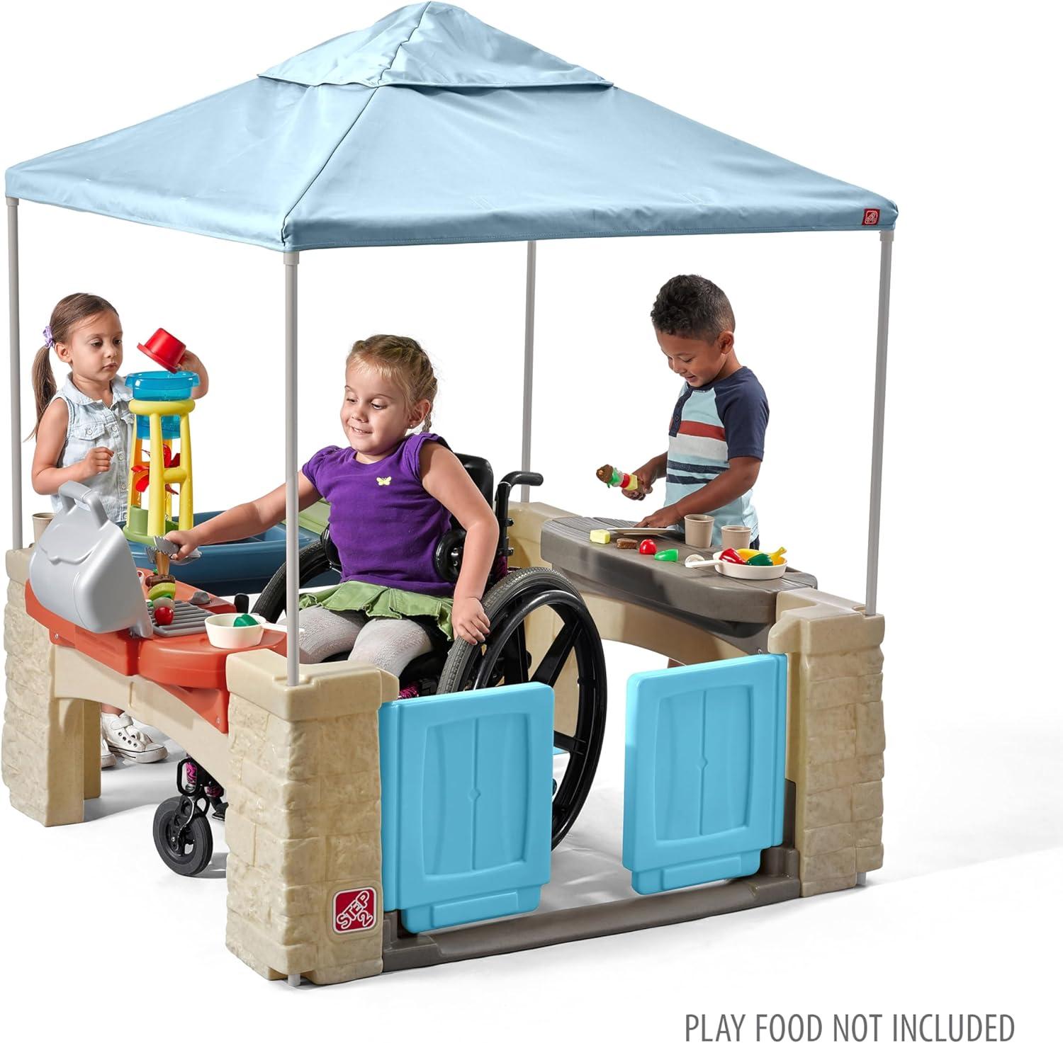 Step2 Step2 All Around Playtime Patio and Kids Outdoor Playhouse