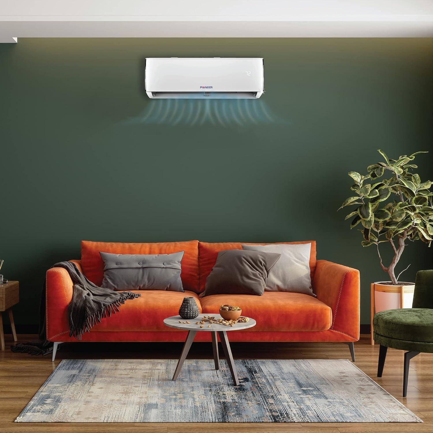 Pioneer Diamante 36,000 BTU Wall-Mounted Ductless Mini-Split Heat Pump