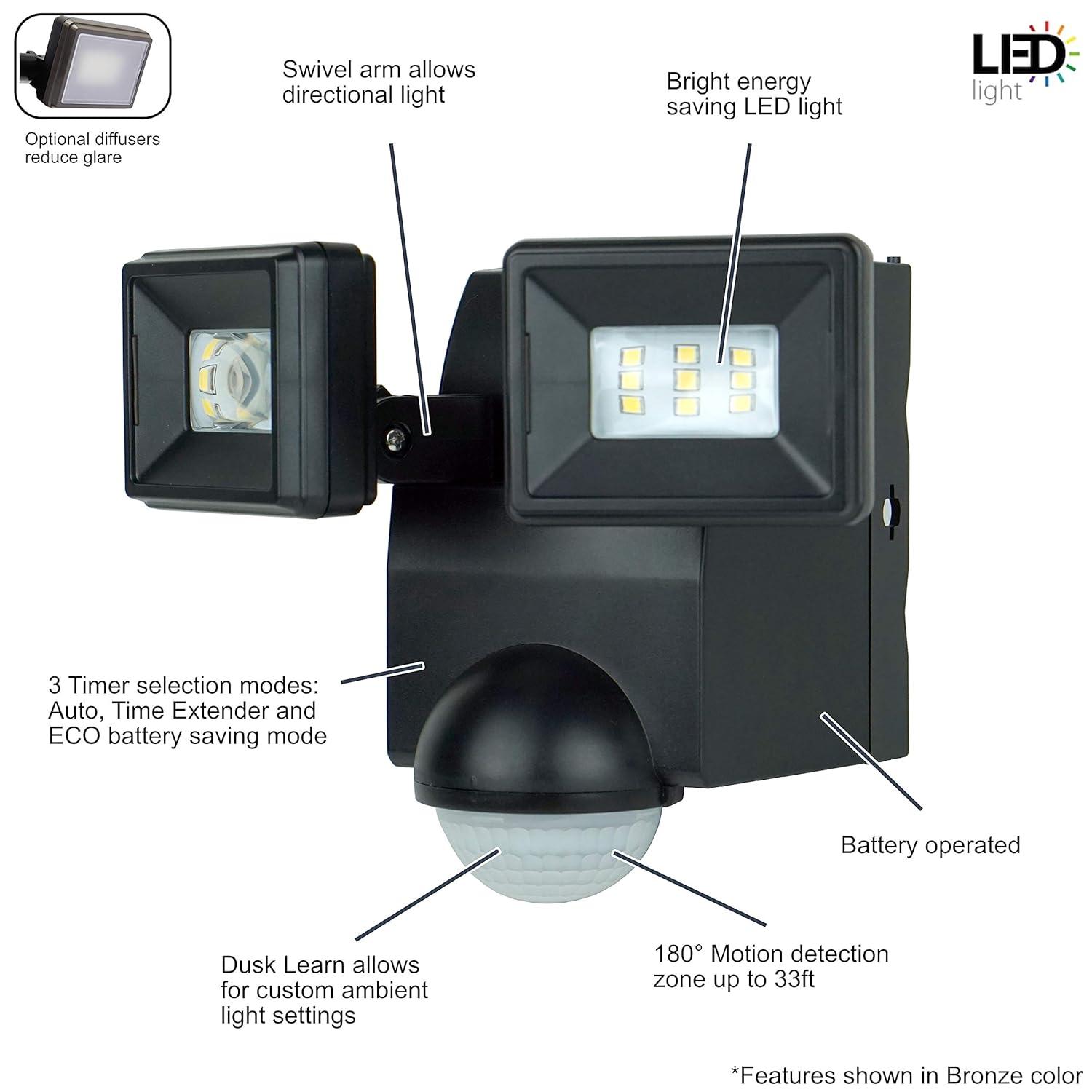 IQ America IQ America Motion Security Flood Light 700 Lumen